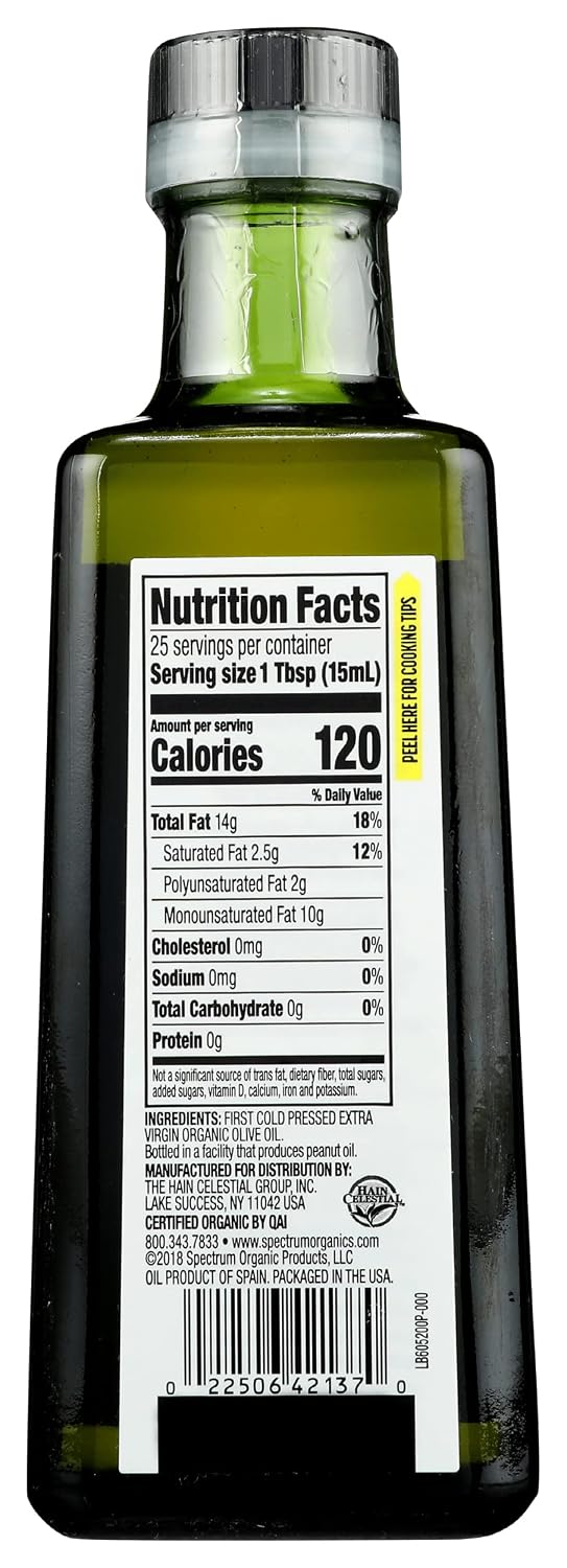 Spectrum Culinary Organic Extra Virgin Olive Oil 25.4 fl. oz.