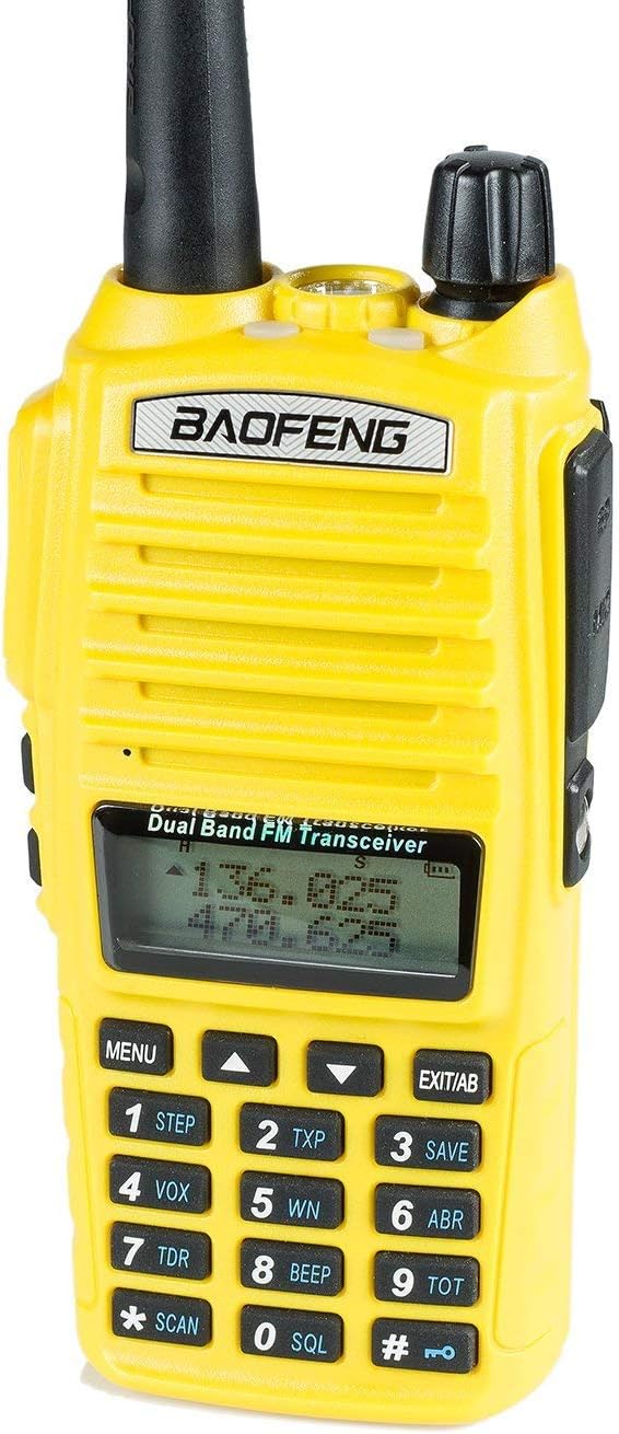 BaoFeng UV-82HP High Power Dual Band Radio: 136-174mhz (VHF) 400-520mhz (UHF) Two-Way Radio