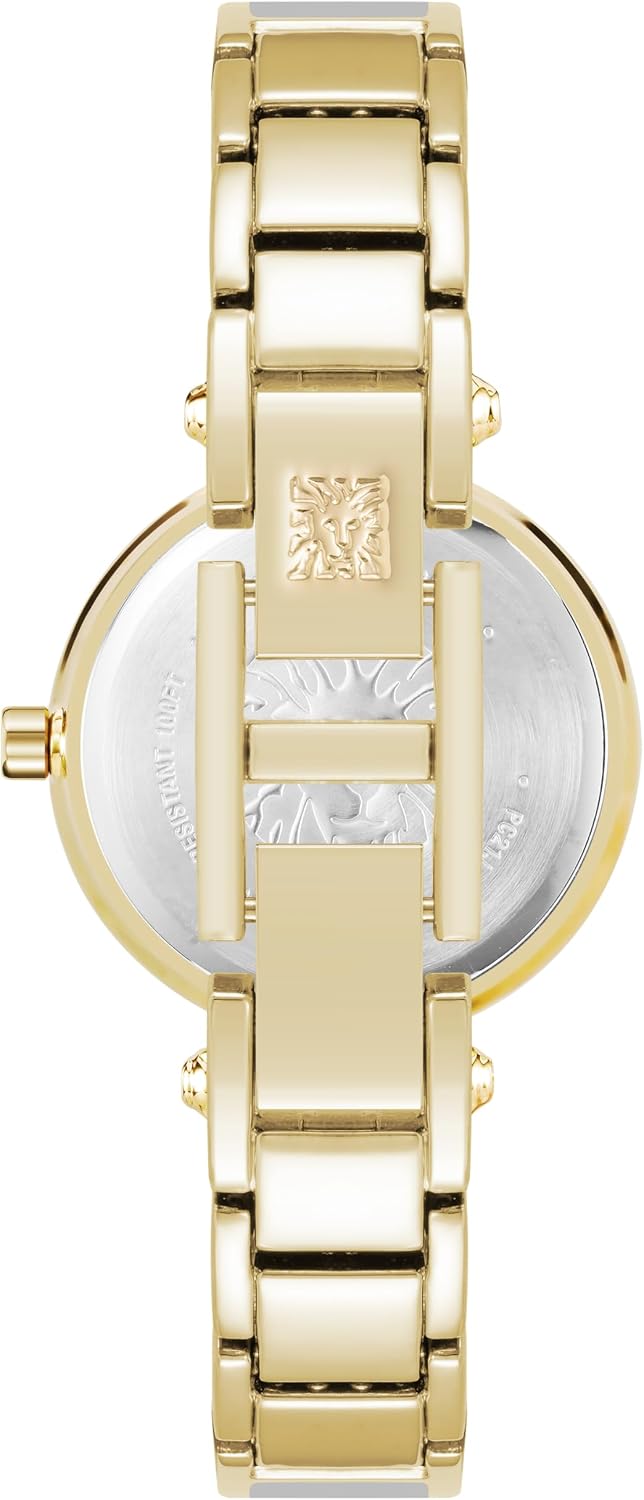 Anne Klein Women's Genuine Diamond Dial Bangle Watch