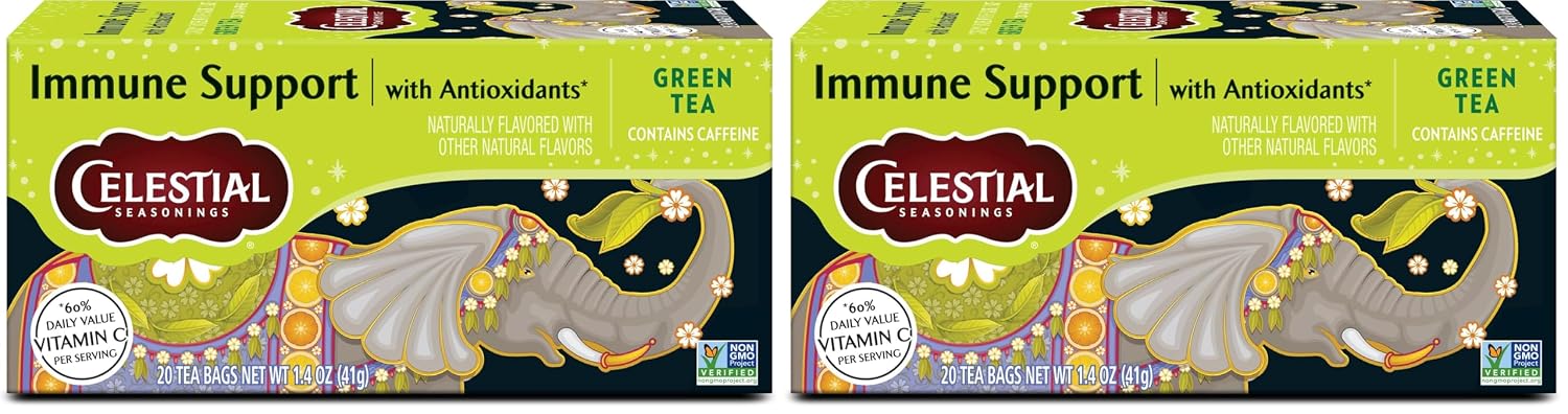 Celestial Seasonings Authentic Green Tea 40 Count