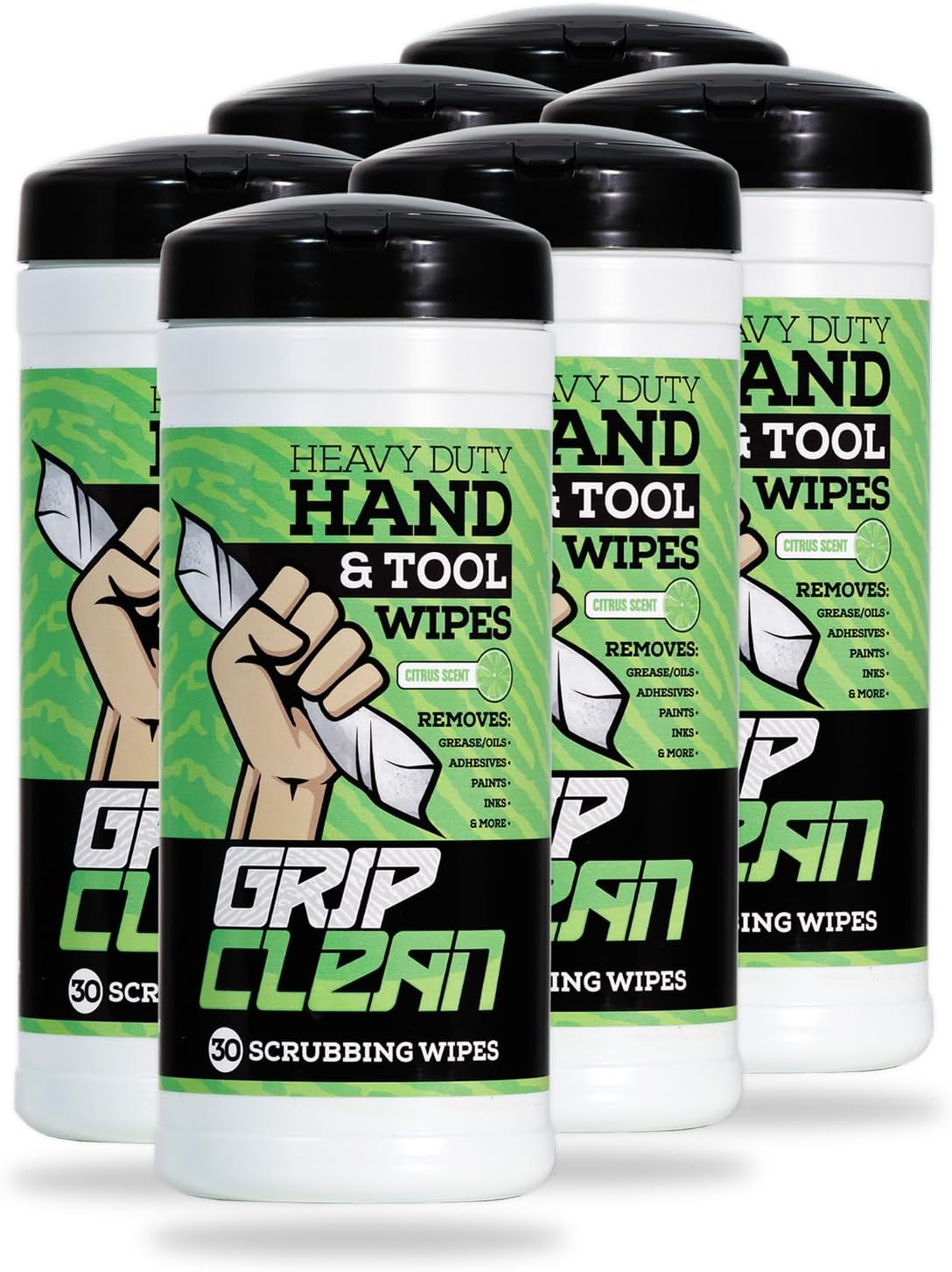 Heavy Duty Hand Cleaning Wipes, Tool Wipes, Waterless Mechanic Hand Cleaner