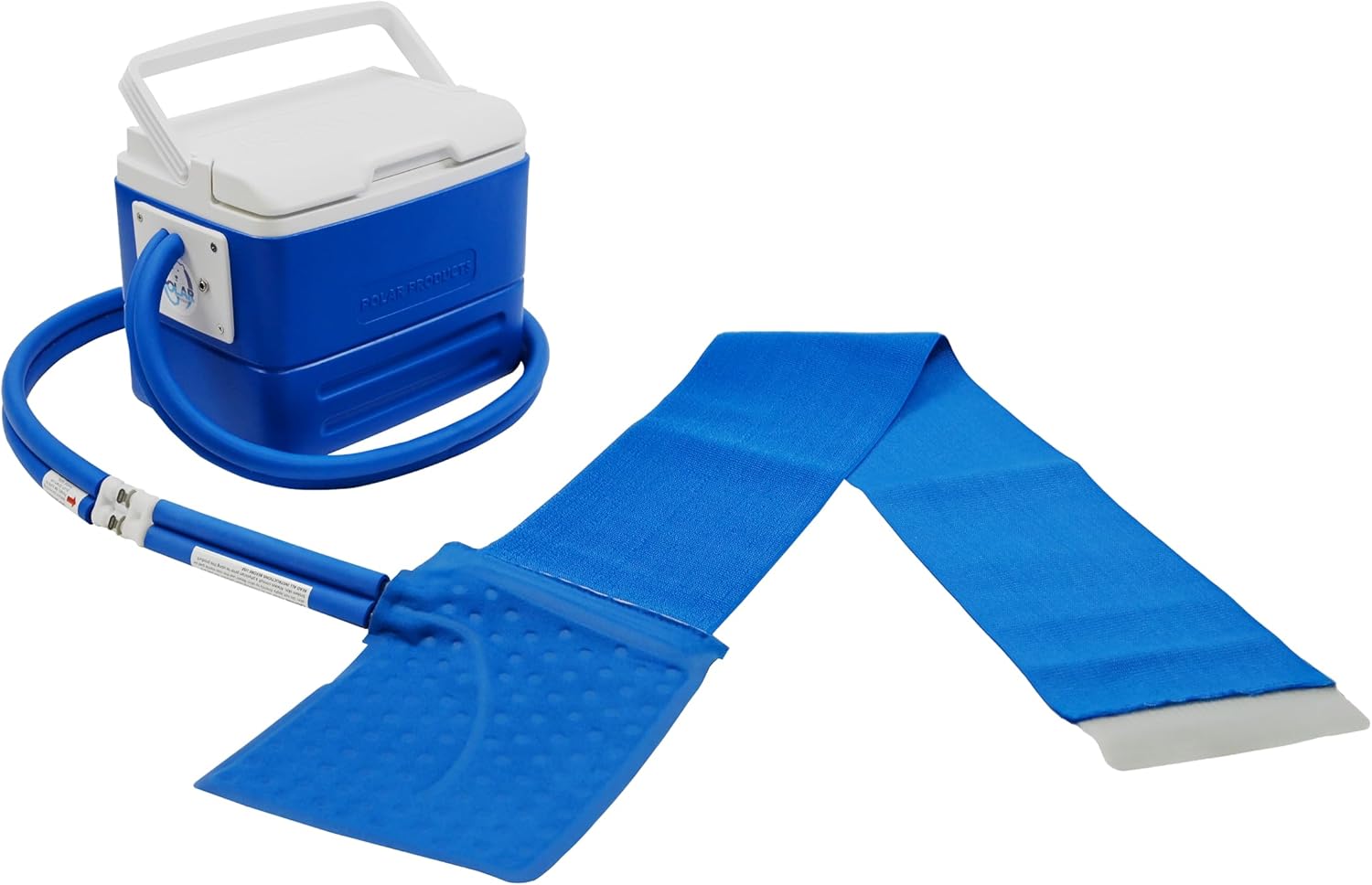 Polar Active Ice 3.0 | 9 QT Cold Therapy Ice Machine| Programmable Timer | 6 in 1 Universal Pad | Cryotherapy Pain Relief System | Ace Bandage Style Compression