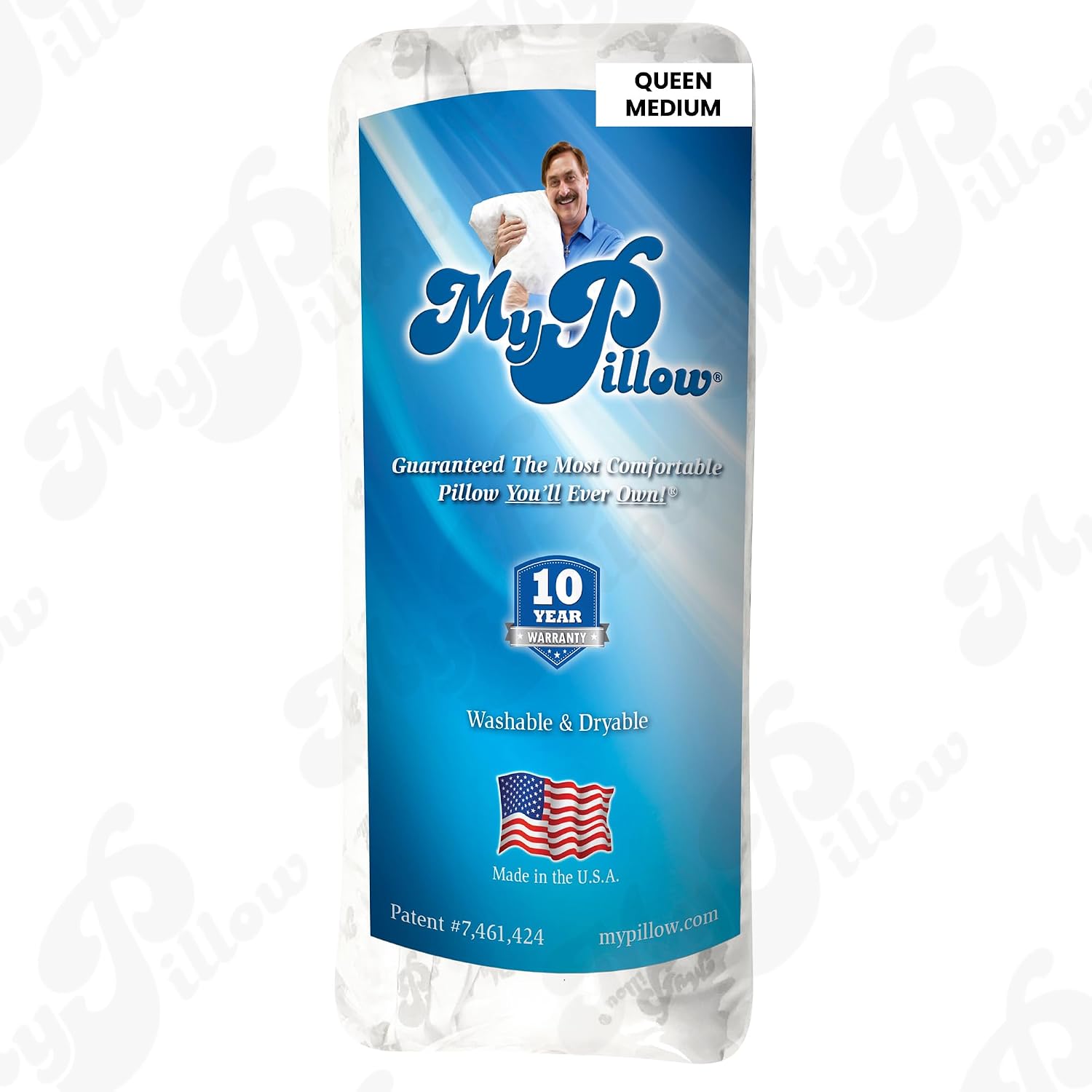 MyPillow Bedding Bed Pillows for Sleeping King Size, Gusseted for Back, Stomach or Side Sleepers - My Pillow Premium Pillow [King, Medium]