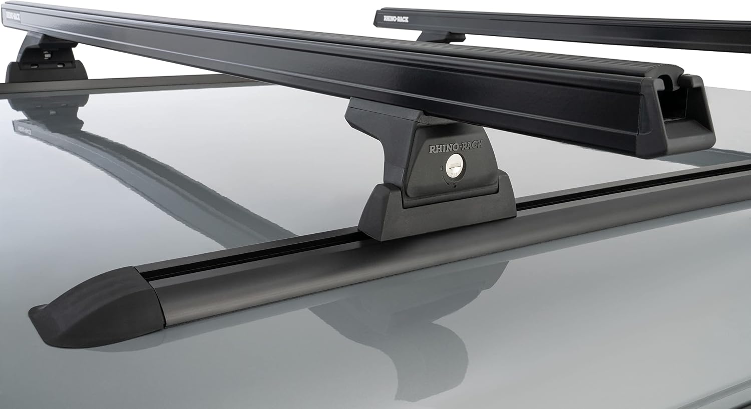 Rhino Rack Cap/Topper/Canopy Complete Roof Rack Kit with Quick Release Legs, Bars, Some Kits Included 65" Tracks