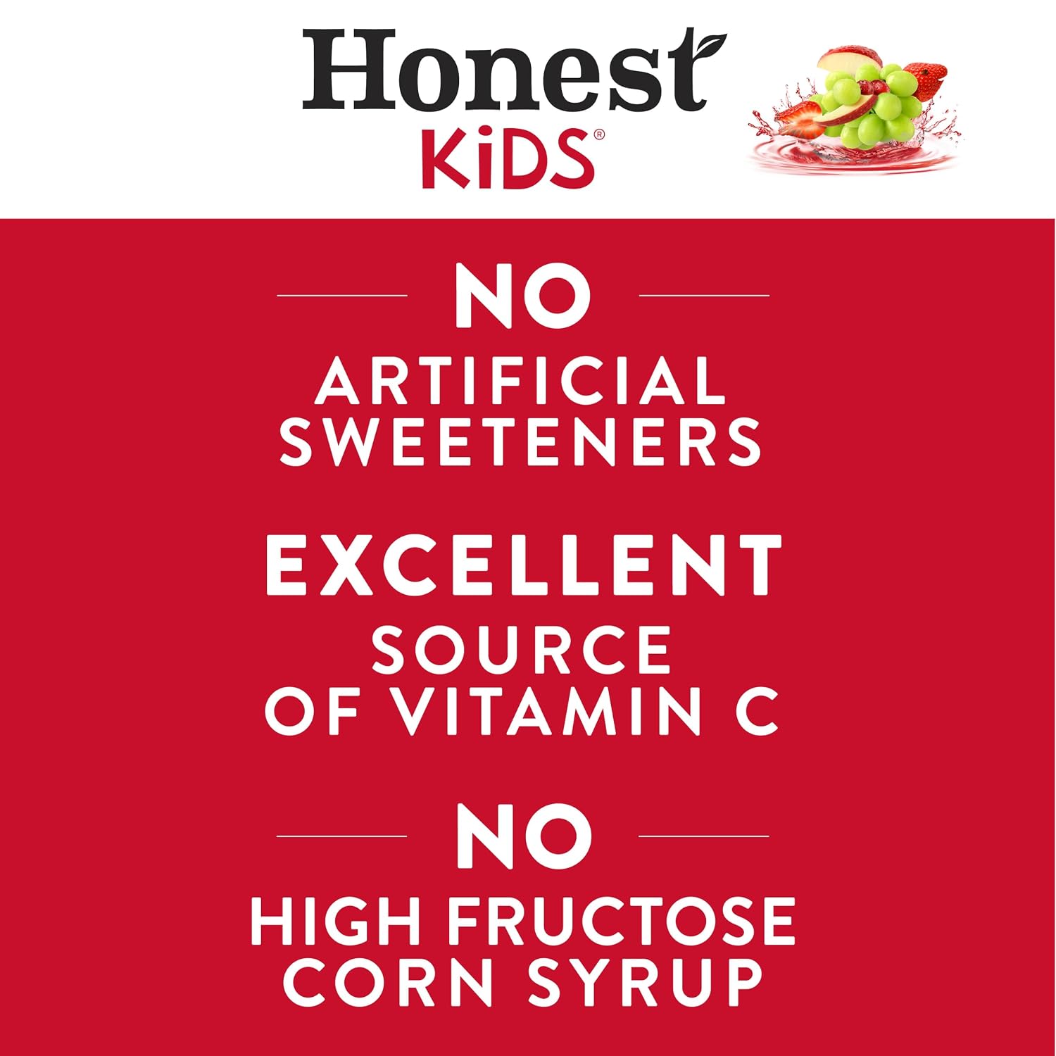 Honest Kids Appley Ever After, Organic Juice Drink, 6 Fl oz Juice Boxes, Pack Of 40, Apple