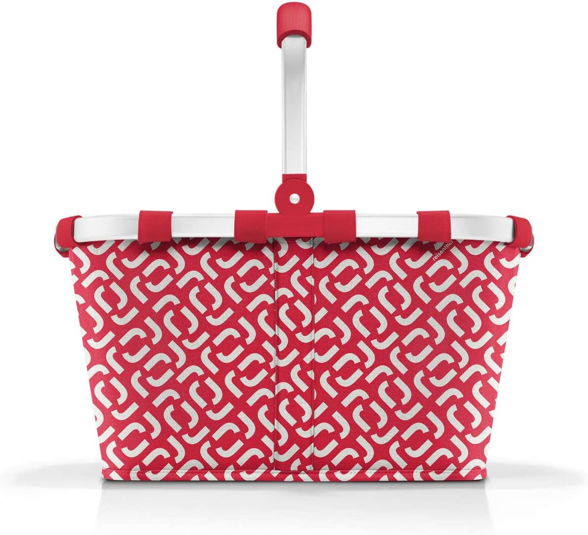 Reisenthel Red Aluminum Frame Foldable Pet Carrier, One Size, Red, Cat, Dog, Hamster, Rat, Everyday Use, Travel