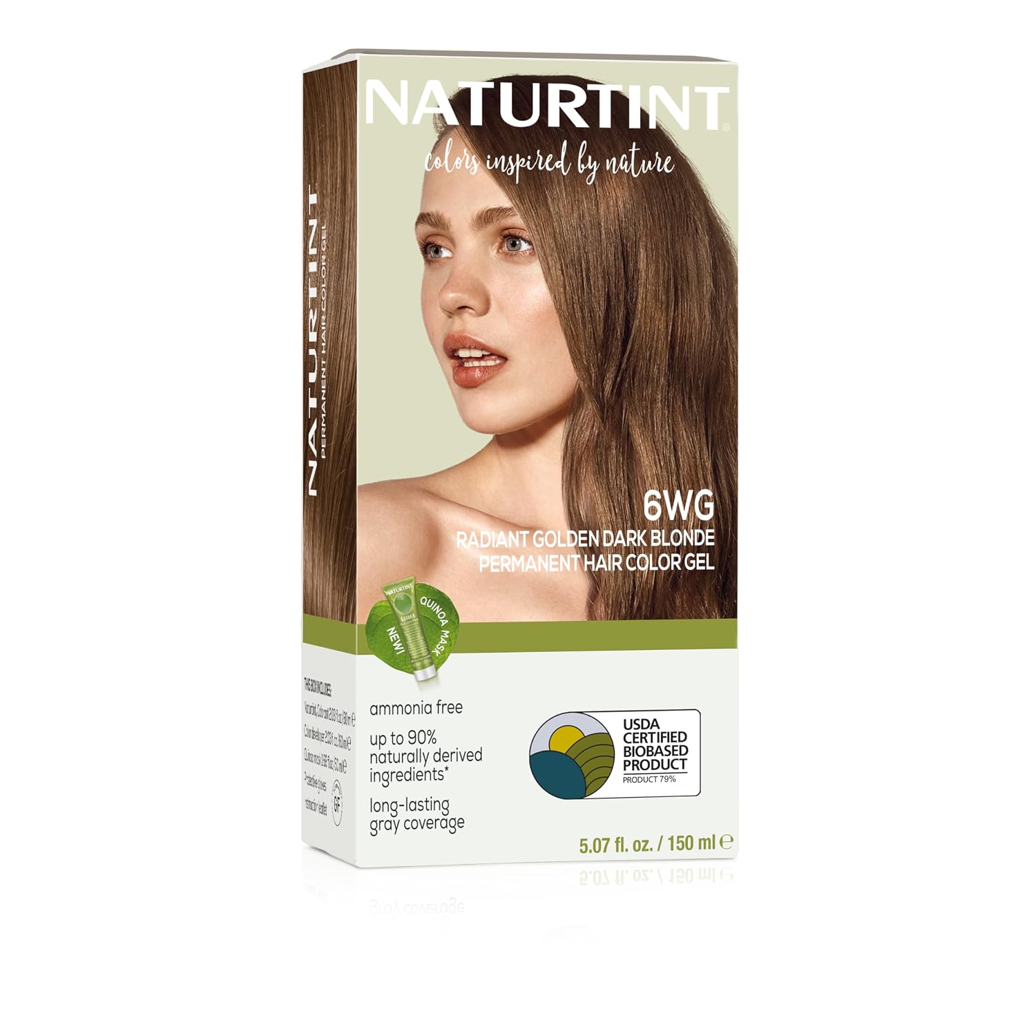 Naturtint 9N Honey Blonde Permanent Hair Color (Pack of 1), Ammonia Free, Vegan, Cruelty Free, up to 100% Gray Coverage, Long Lasting Results (Packaging may vary)
