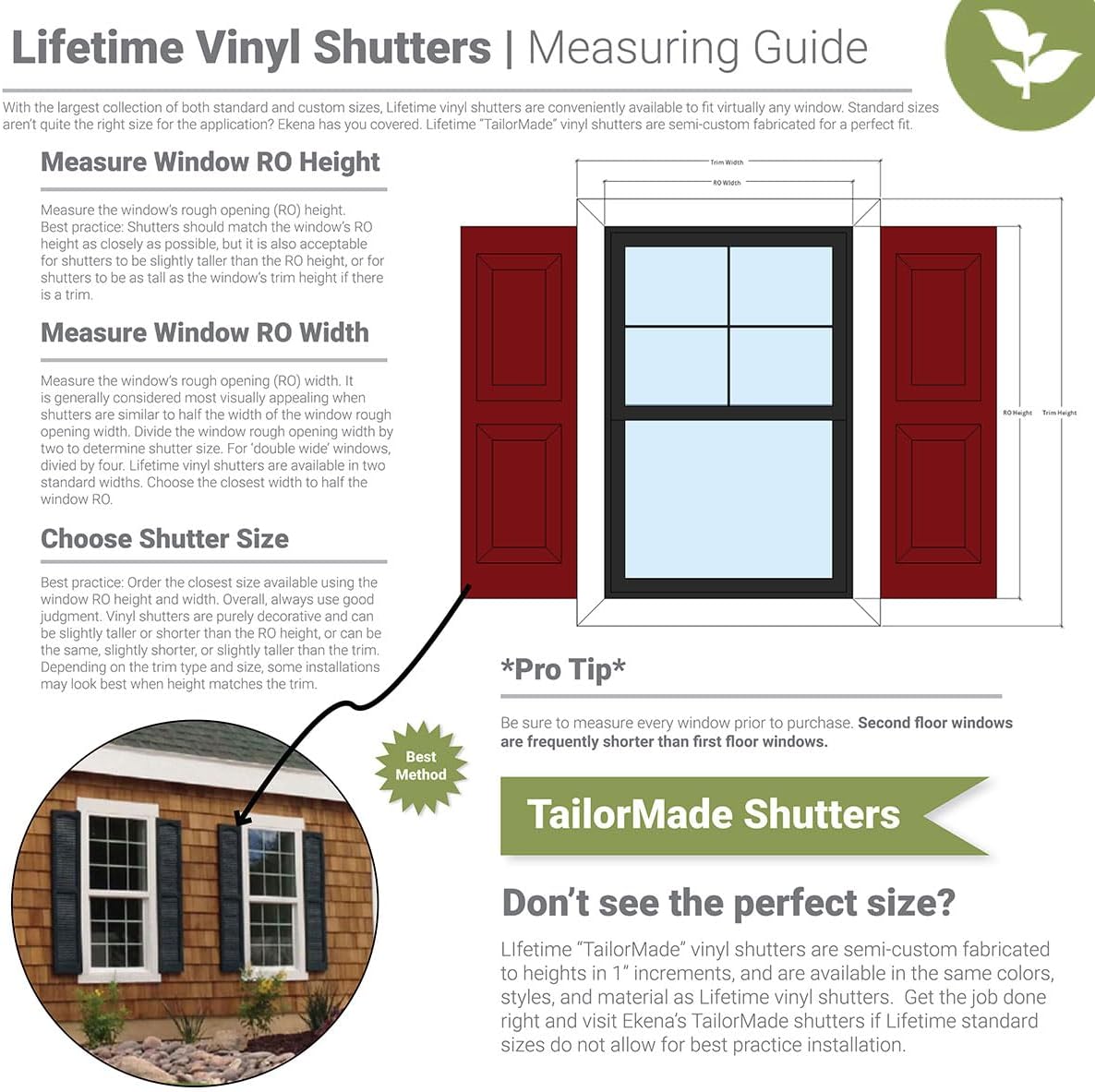 Ekena Millwork Lifetime Vinyl LL1S12X05200BL Standard Cathedral Top Center Mullion, Open Louver Vinyl Shutters, w/Installation Shutter-Lok's & Matching Screws (Per Pair), 12"W x 52"H, Black