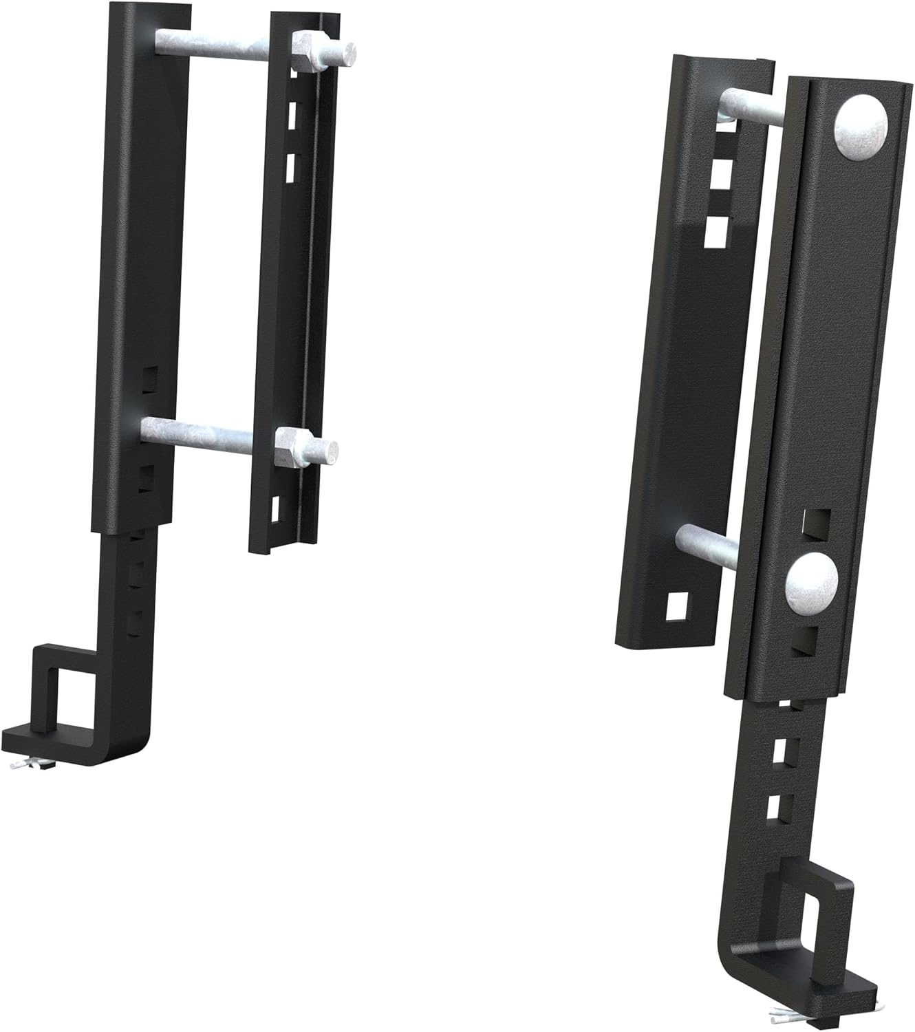 CURT 17515 Replacement TruTrack Weight Distribution Hitch Adjustable Support Brackets for 8-Inch Trailer Frames | Secures spring bars on trailer