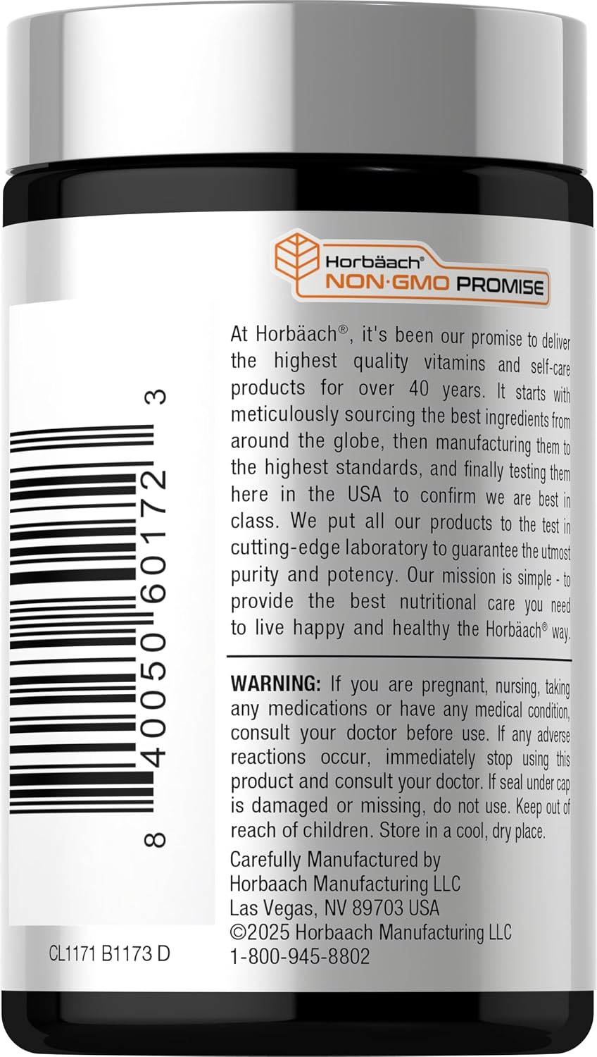 Horbäach B12 Vitamin 5000 mcg | 120 Fast Dissolve Tablets