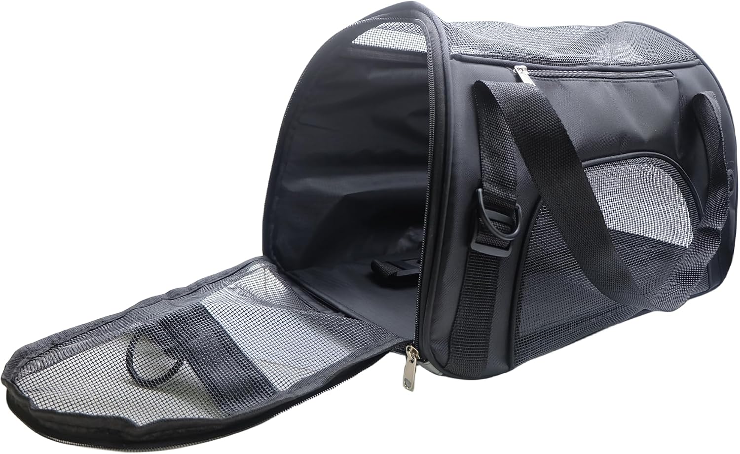 ZaneSun Cat Carrier,Soft-Sided Pet Travel Carrier for Cats,Dogs Puppy Comfort Portable Foldable Pet Bag Airline Approved (Small Blue)