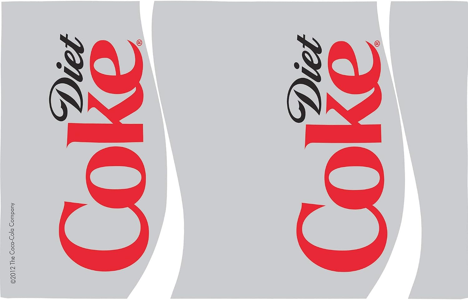 Tervis Plastic 1069599 Coca-Cola - Diet Coke Tumbler with Wrap and Frosted Lid 24oz, Clear