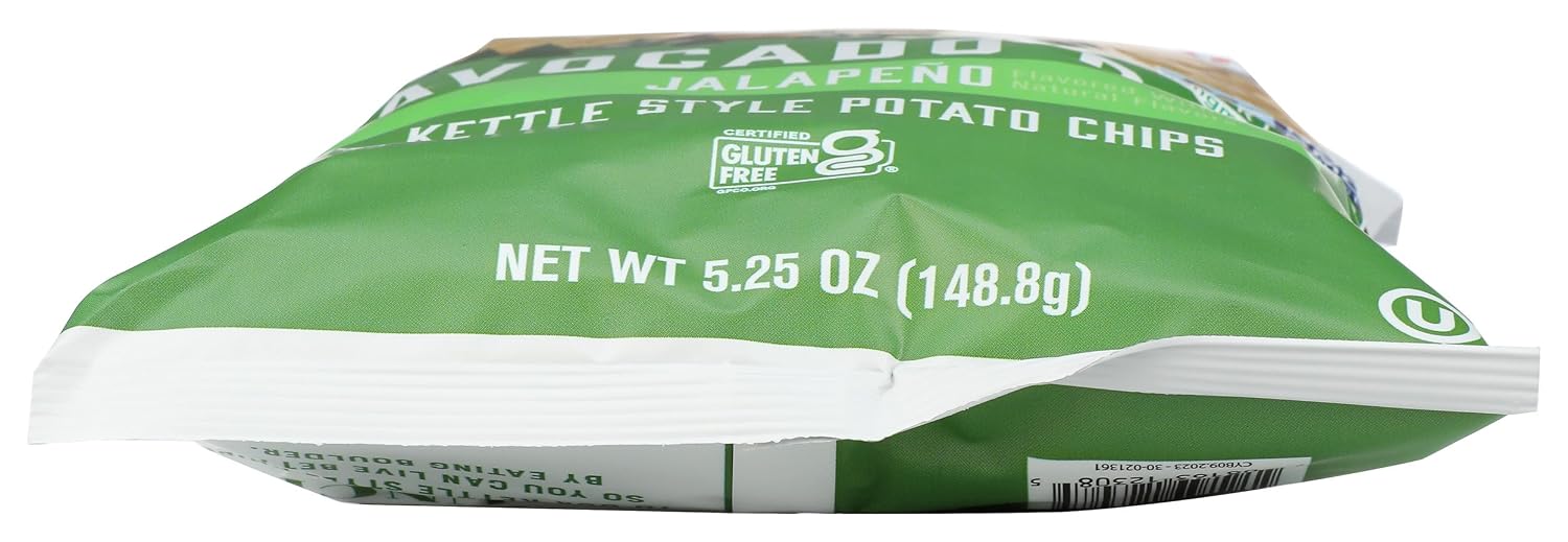 Boulder Canyon, Chips Avocado Oil Jalapeno, 5.25 Ounce