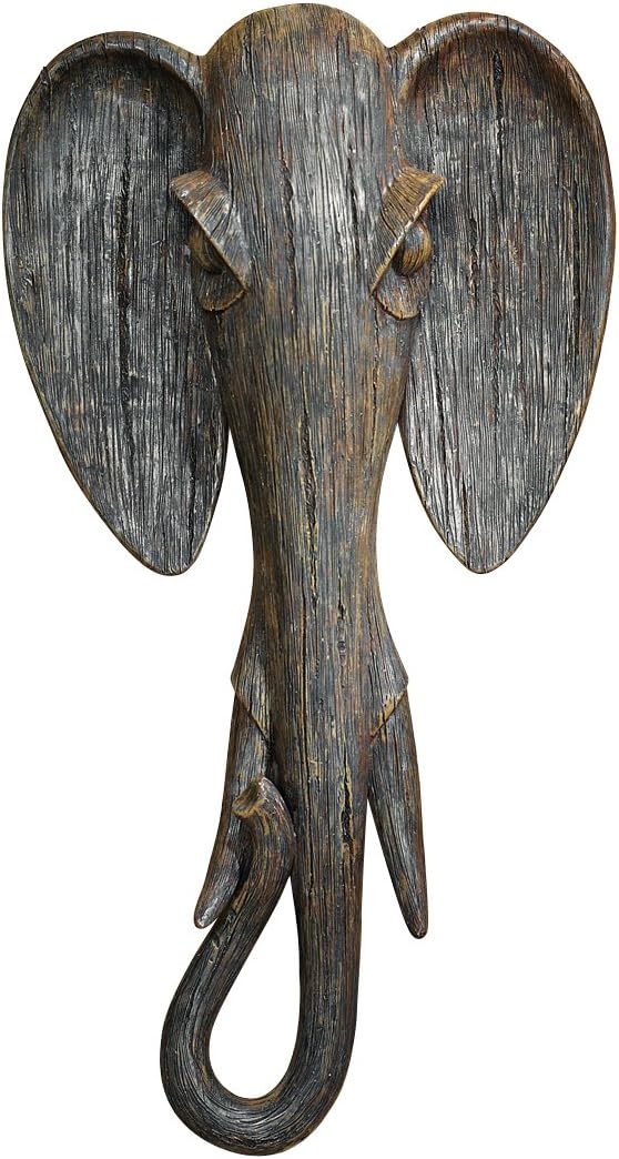 Design Toscano Animal Mask of the Savannah Wall Sculpture: Giraffe