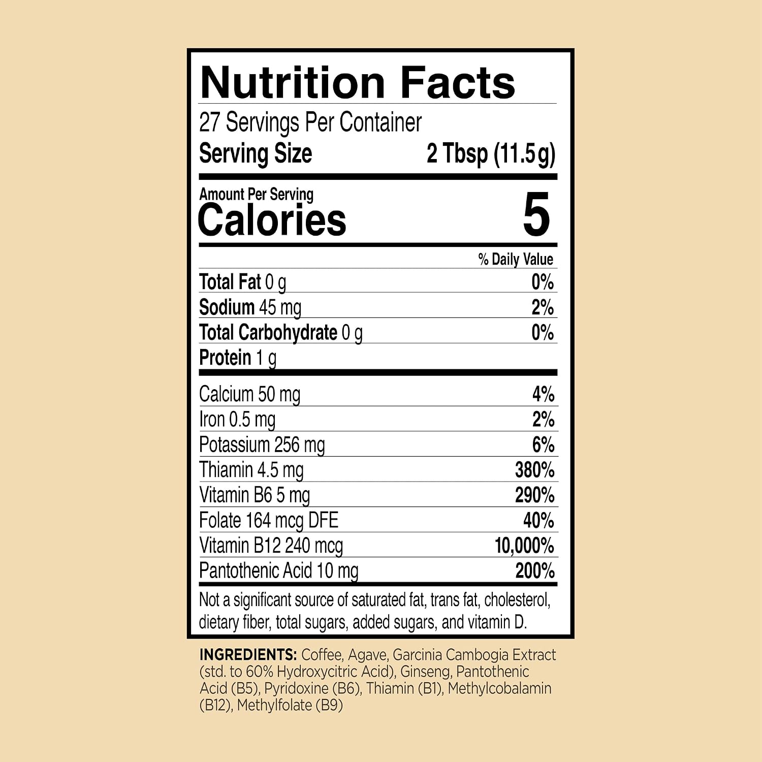 VitaCup Genius Keto Ground Coffee with MCT Oil, 11oz