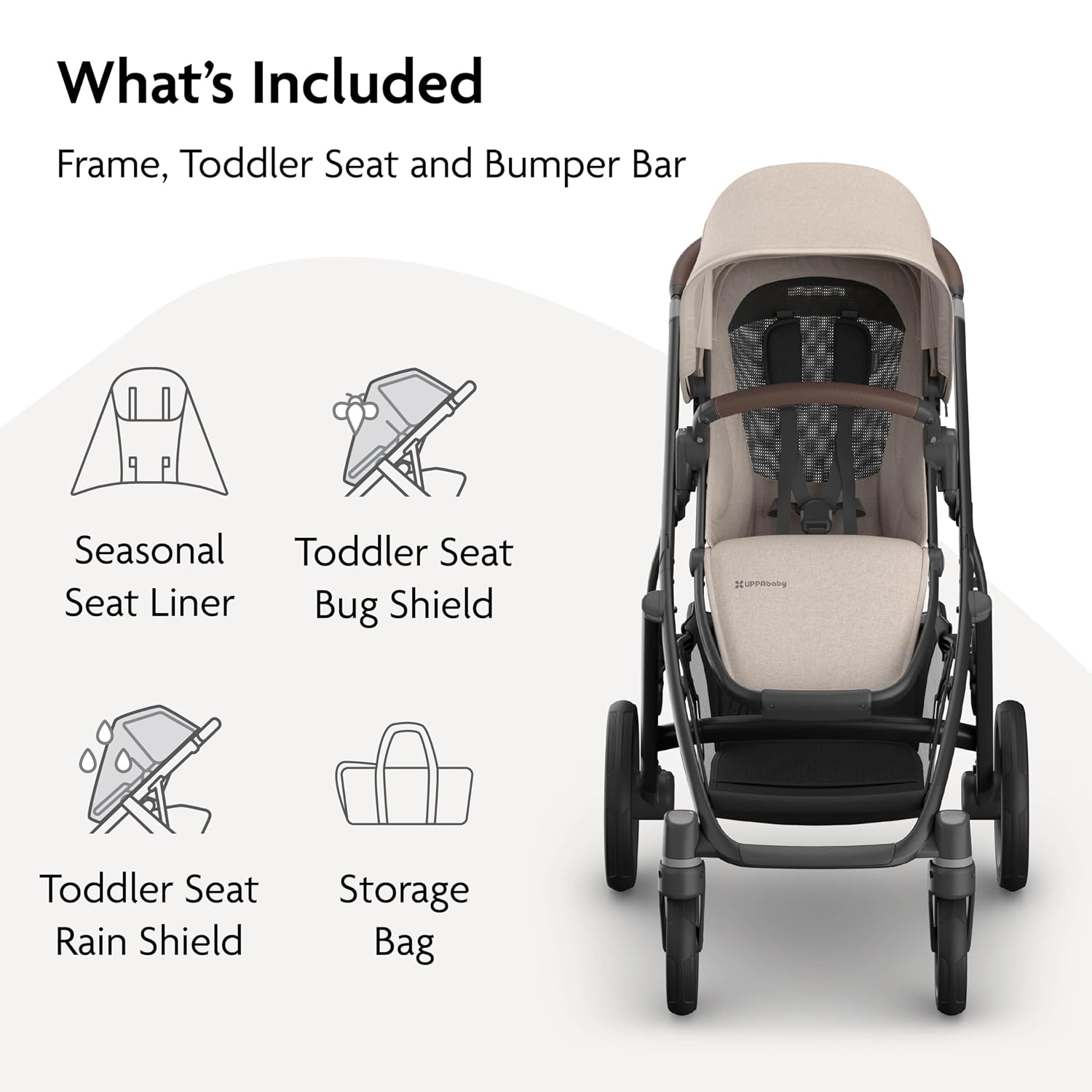 UPPAbaby Vista V3 Convertible Single-to-Double Stroller - Jake