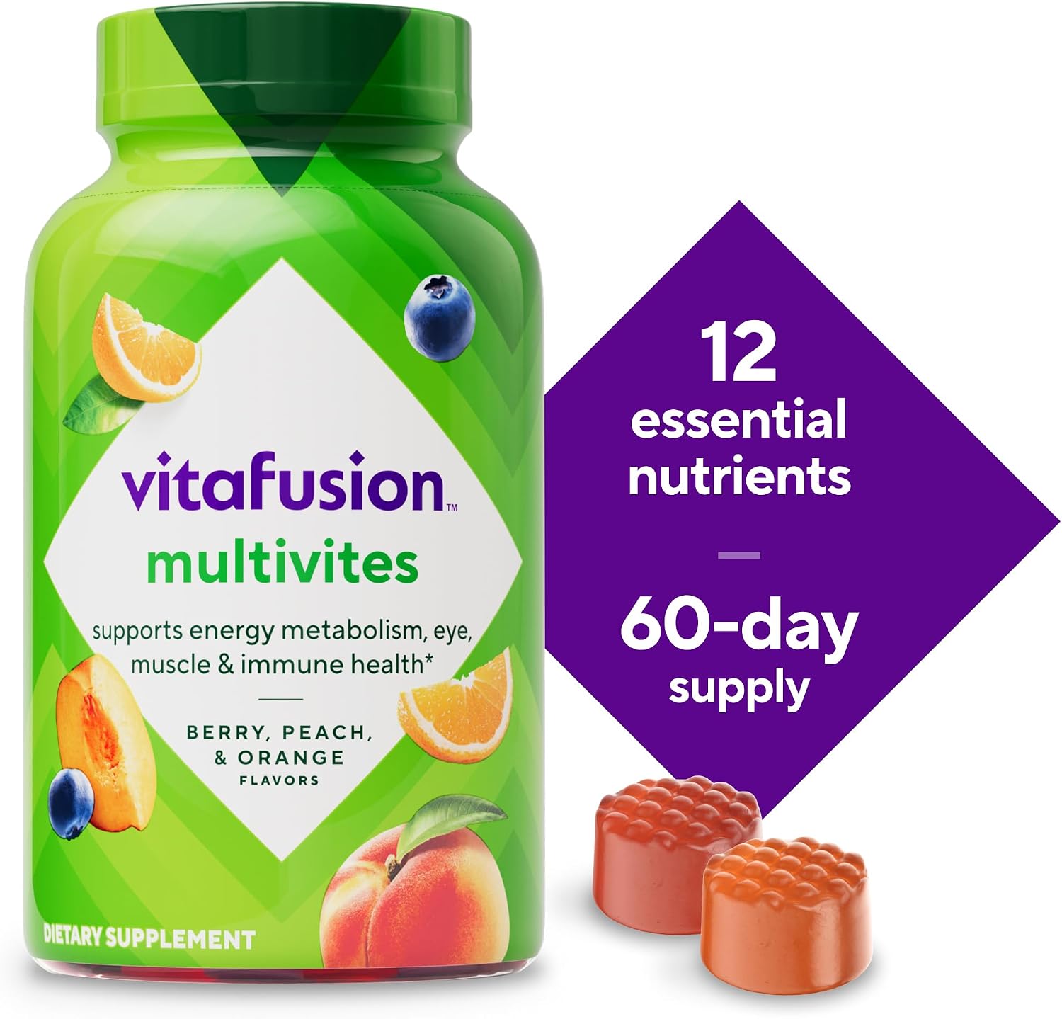 Vitafusion Multivitamin Gummies | 150 Multivites for Adult Men and Women