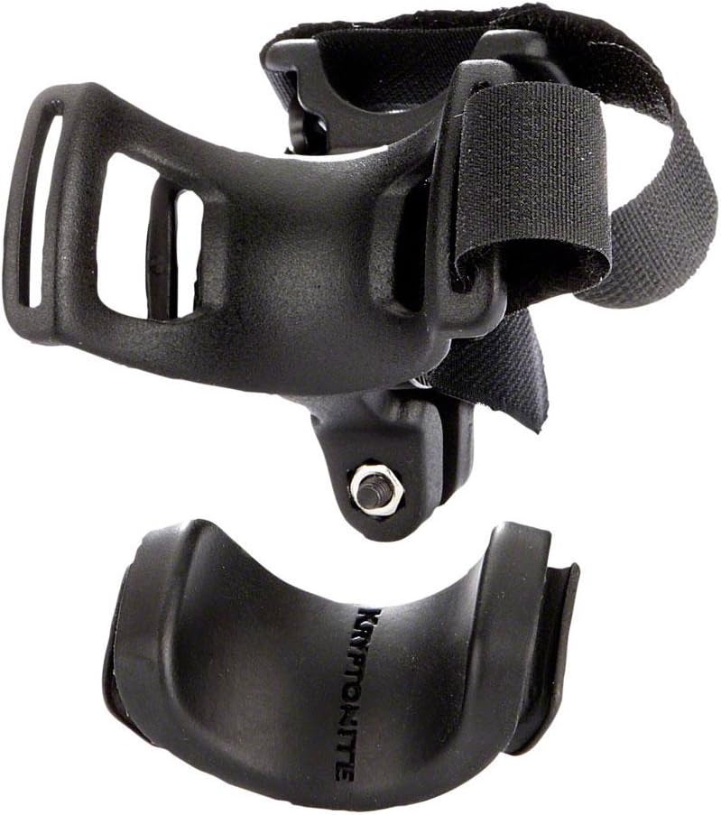 Kryptonite Bike Lock Handlebar Carrier, Lightweight Bracket for U-Locks | Fits 10-24mm Shackles and 22-32mm Handlebars