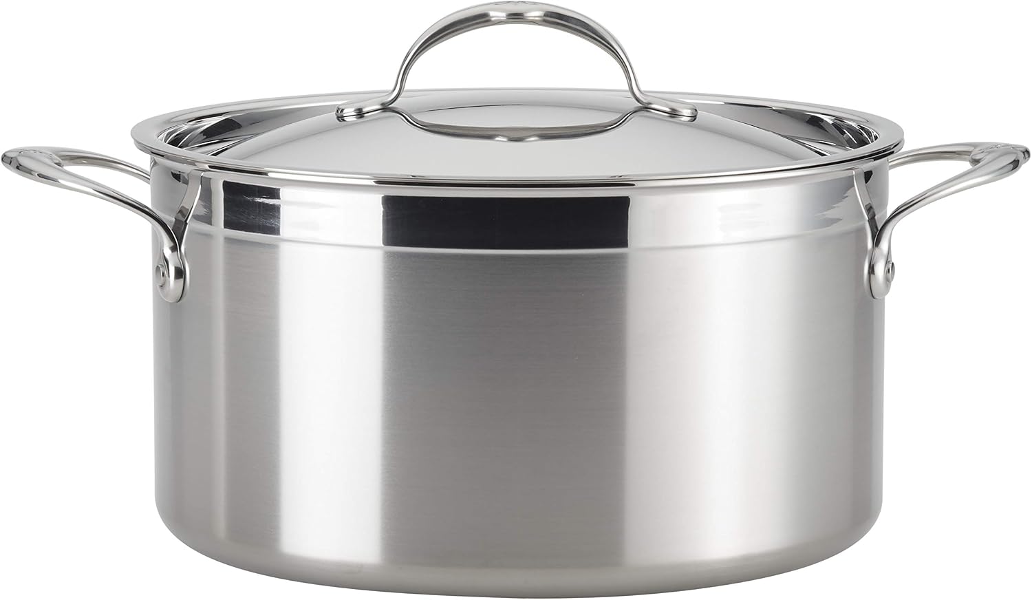 Hestan - ProBond Collection - Professional Clad Stainless Steel Stock Pot, Induction Cooktop Compatible, 8 Quart