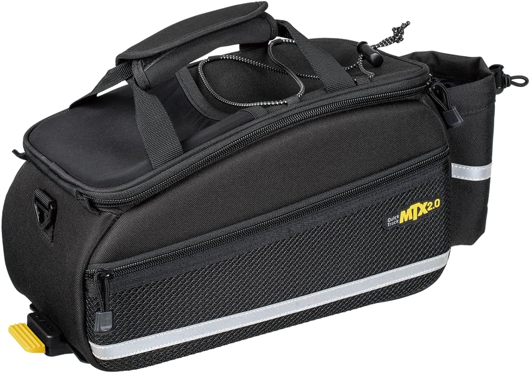 Topeak MTX TrunkBag - Rear Bicycle Bag - Spacious Storage and Easy Mounting