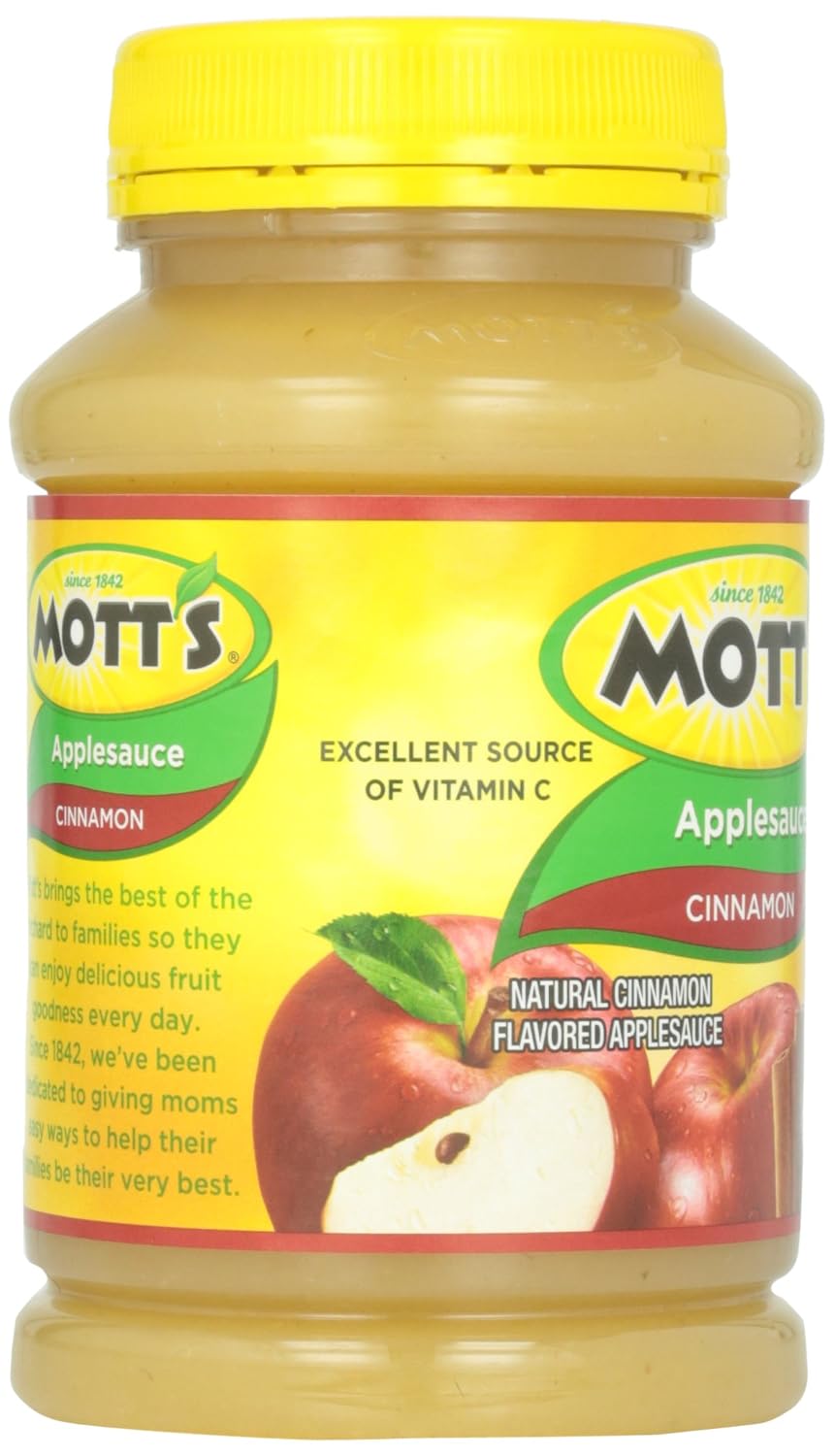 Motts Inc Apple Sauce, Cinnamon, 24 oz