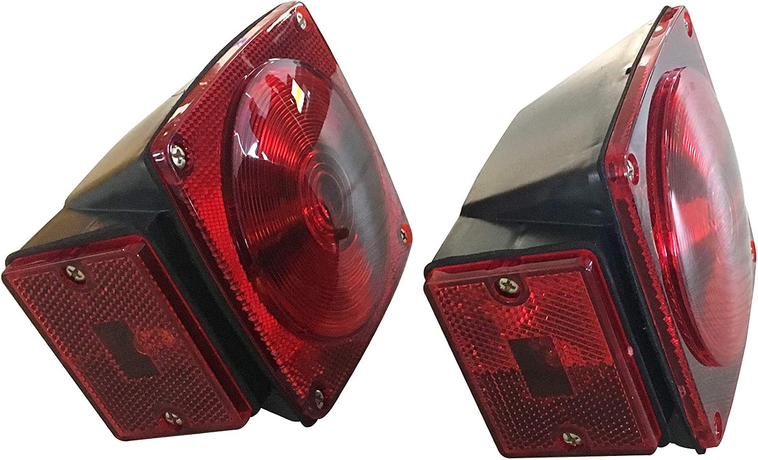 MAXXHAUL 70094 12V Incandescent Trailer Light Kit | Stop, Tail, Brake