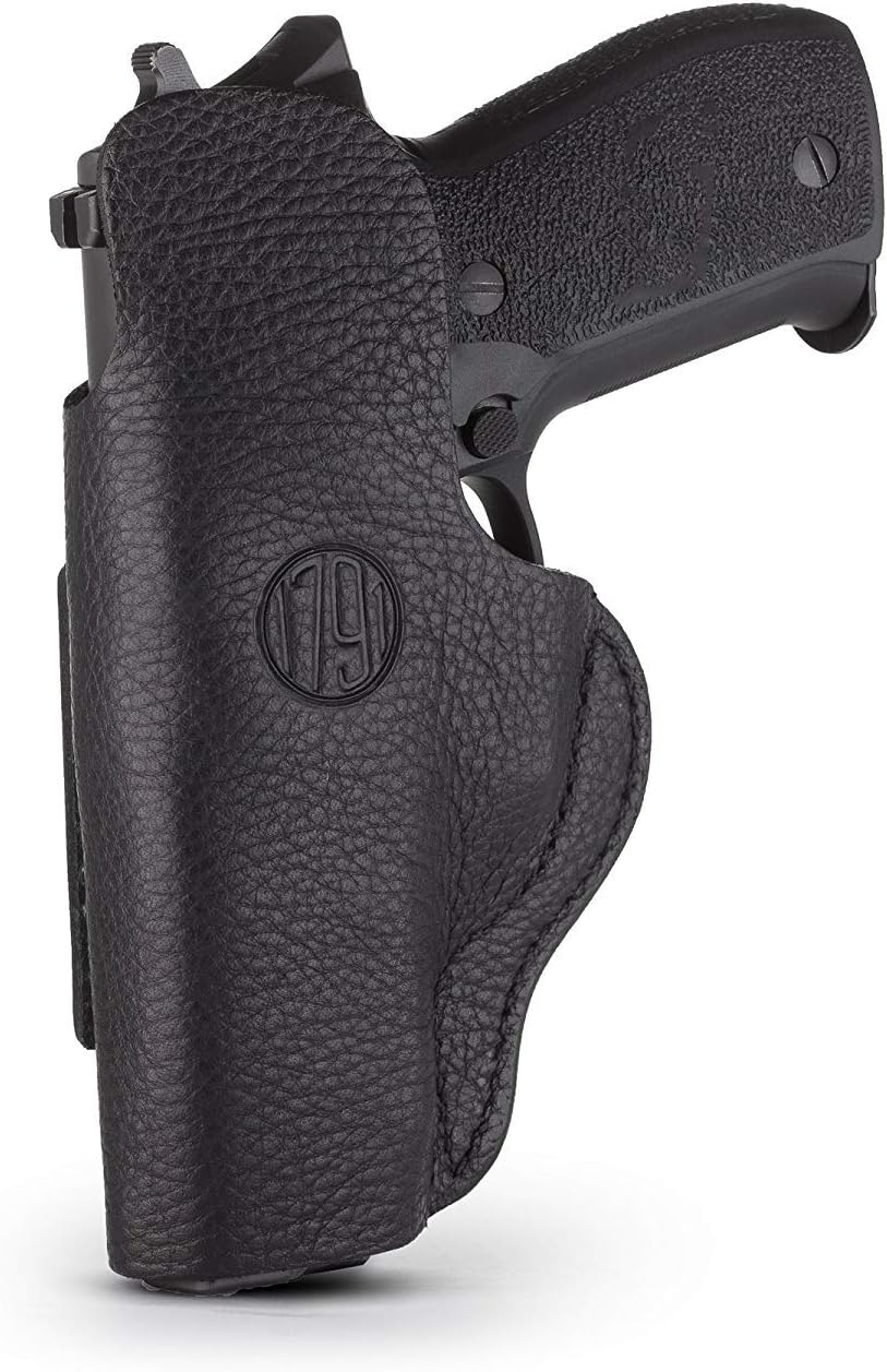 1791 Gunleather IWB Holster Fits Sig P226, P229, P220, P228, P239, P320c | Right-handed soft leather holster also fits S&W M&P Shield, Ruger SR9, SR40