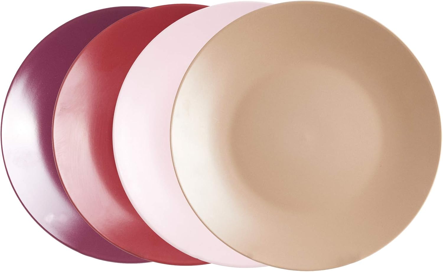Stoneware Two-Tone Colors Life 16pc Dinner Set，Outside Shiny Black + Inside Matte Glaze Olive