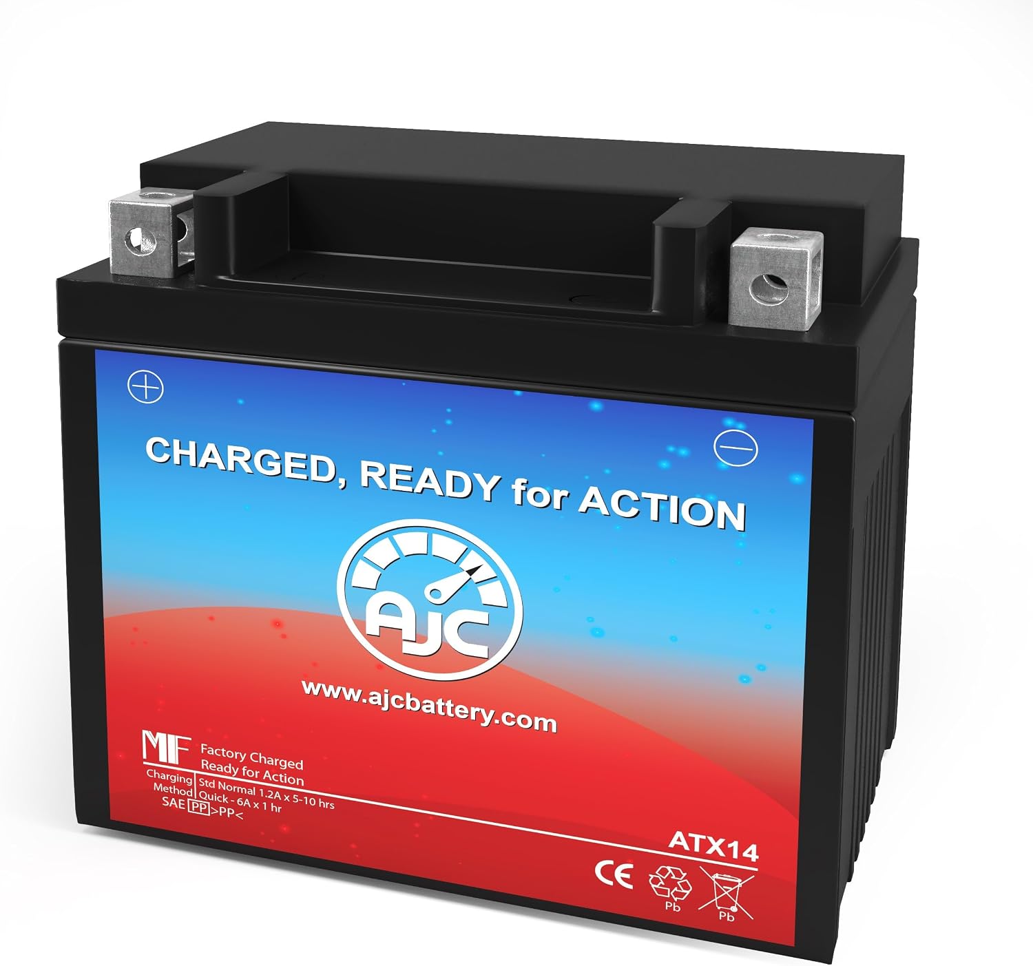 AJC Battery Compatible with Honda Pioneer 1000 ATV Battery (2016-2018)