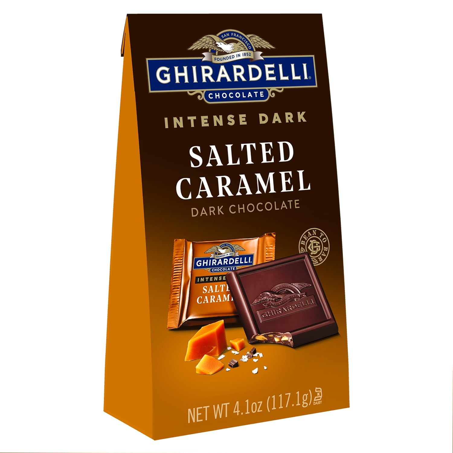 GHIRARDELLI PREMIUM DARK Chocolate Bar, 86% Cacao, 3.17oz Bar, 12 Pack