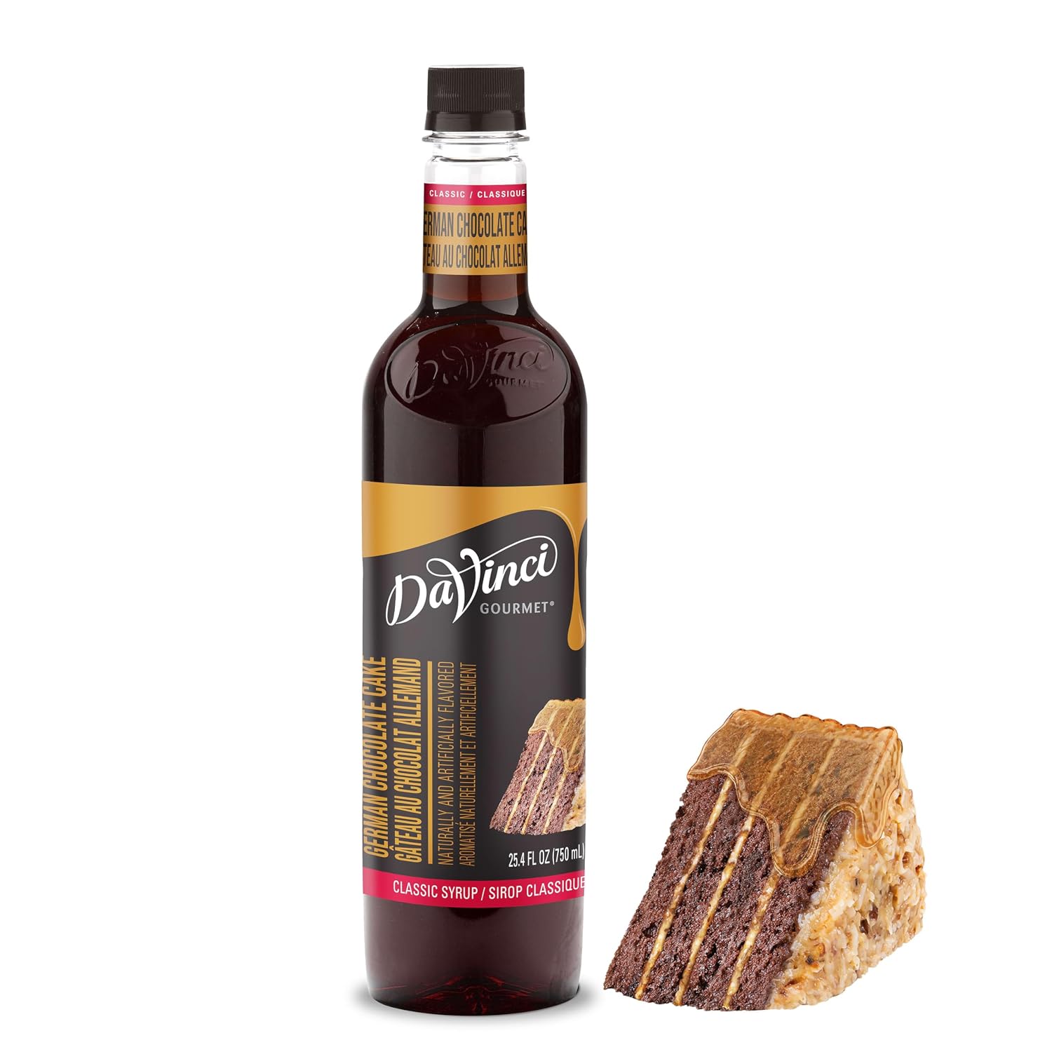 DaVinci Gourmet Classic Strawberry Syrup, 25.4 Fluid Ounces, Kosher, 1 Count
