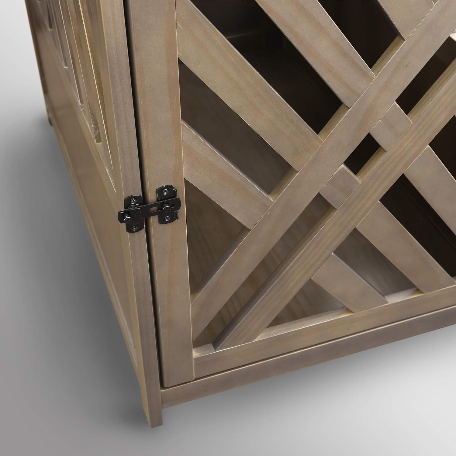 Casual Home Wooden Small Pet Crate, End Table, Espresso,19.5"W x 22.5"D x 22.5"H