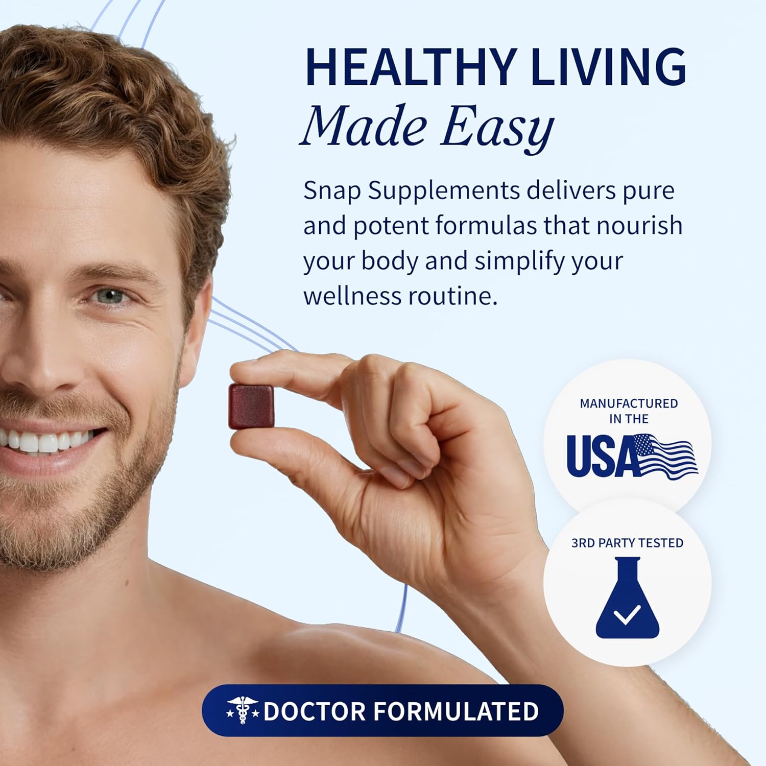 Snap Supplements Prostate Health + Nitric Oxide Bundle, 60 Soft Chews Each | Plant Sterols