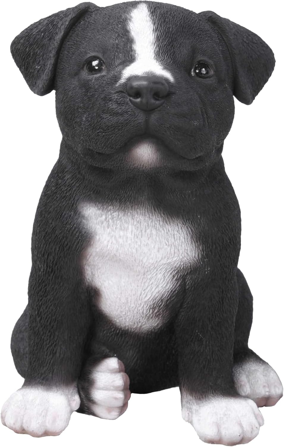 Hi-Line Gift Ltd Sitting Staffordshire Pitbull Puppy Statue