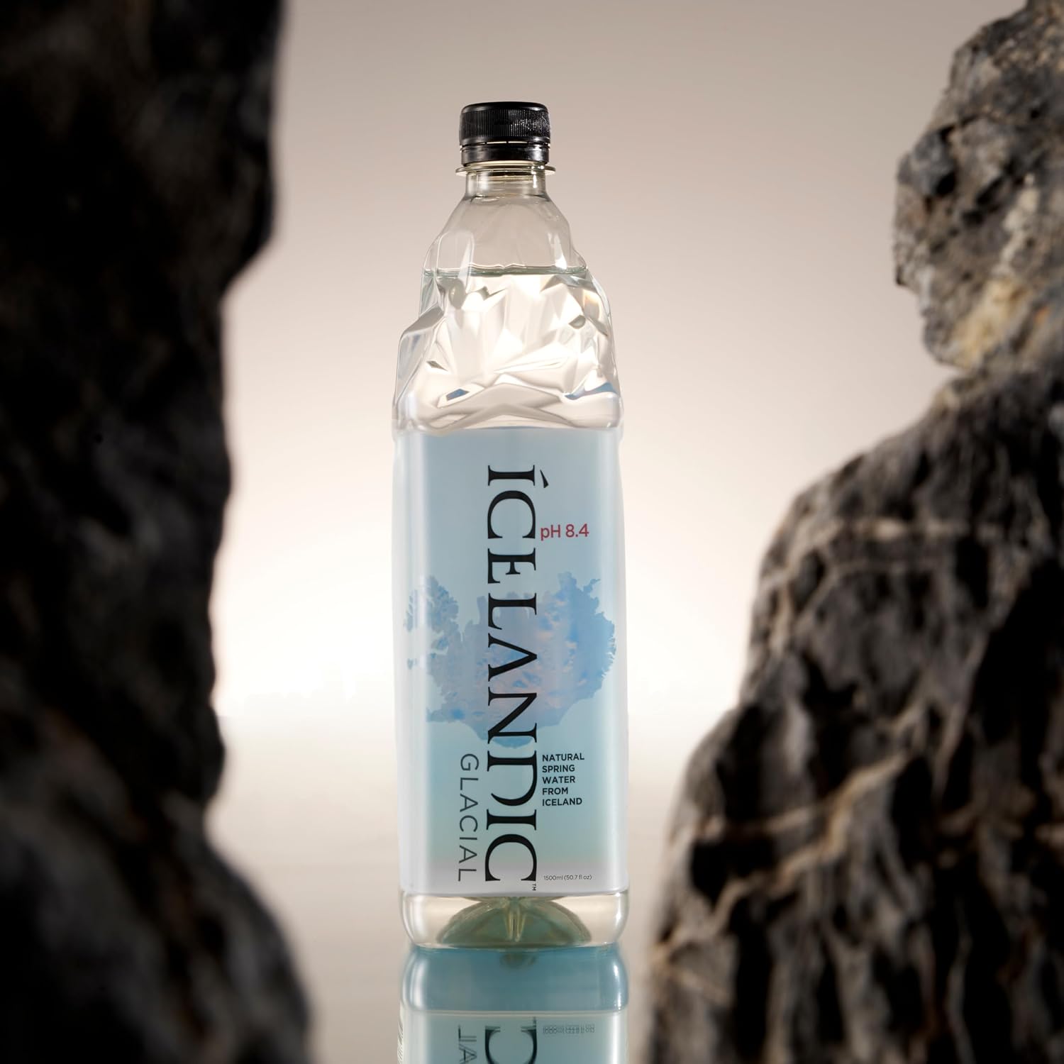 Icelandic Glacial Natural Spring Alkaline Water, 16.9 Fl Oz (Pack of 24) | Natural Spring Alkaline Water