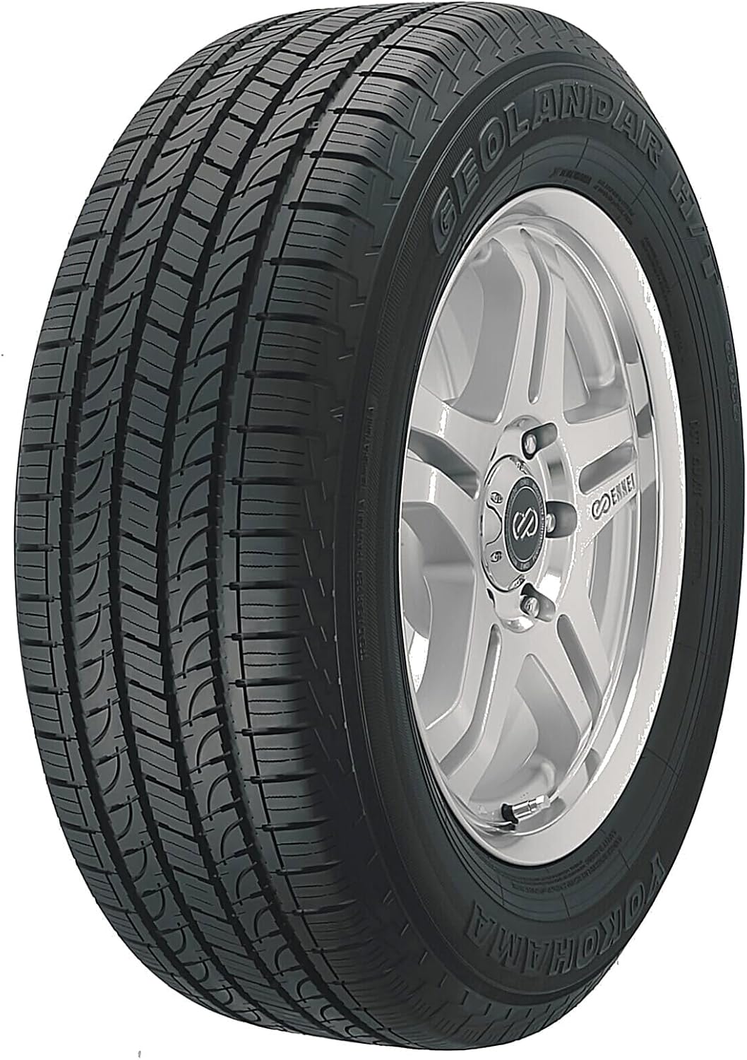 Yokohama GEOLANDAR H/T G056 All-Season Radial Tire - 245/60R18 104H | Truck/SUV Highway All Season Traction 104H Rated Standard Load Radial Construction Black Sidewall Tire