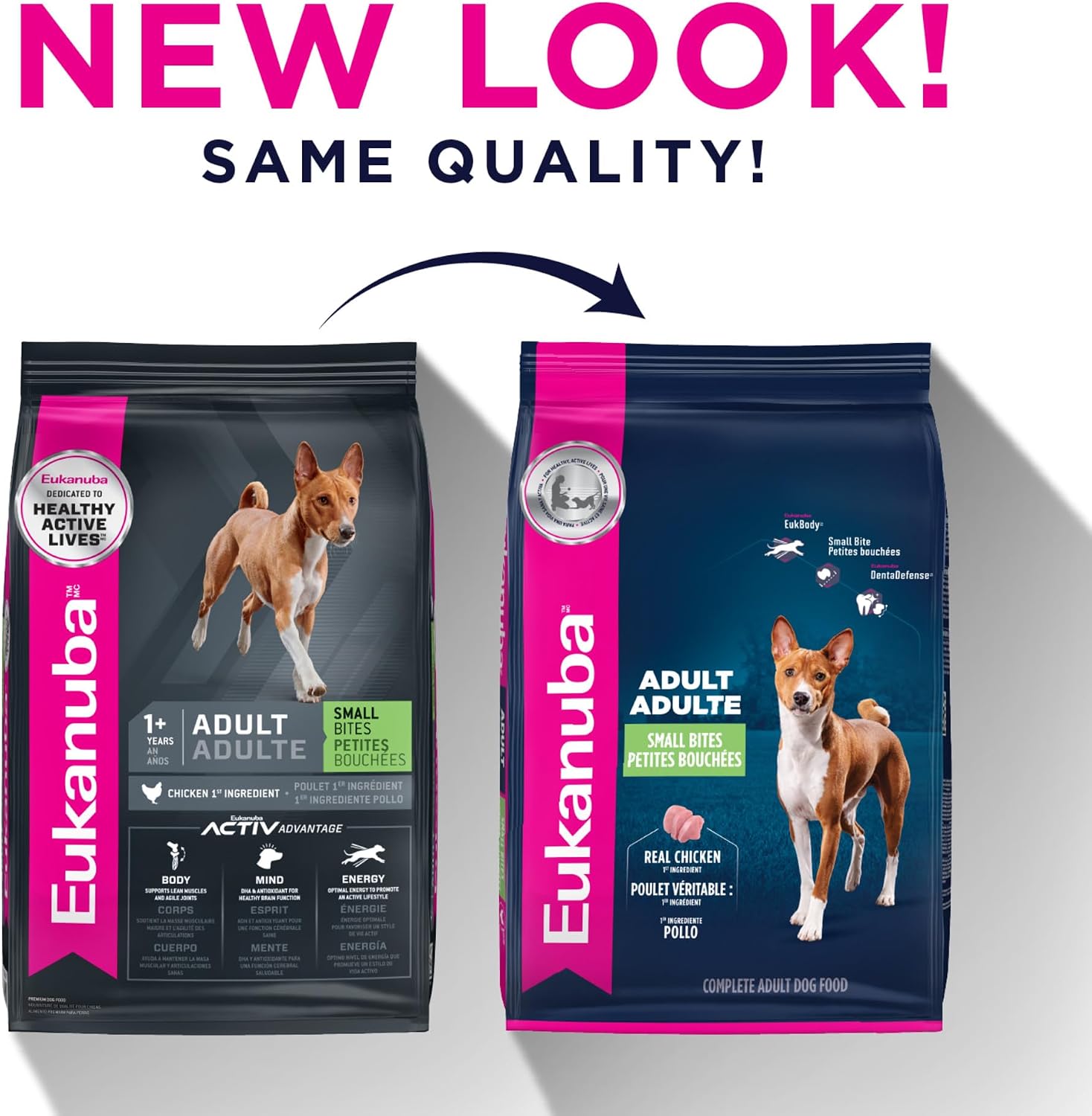 Eukanuba Adult Small Bites Dry Dog Food, 4.5 lb Bag