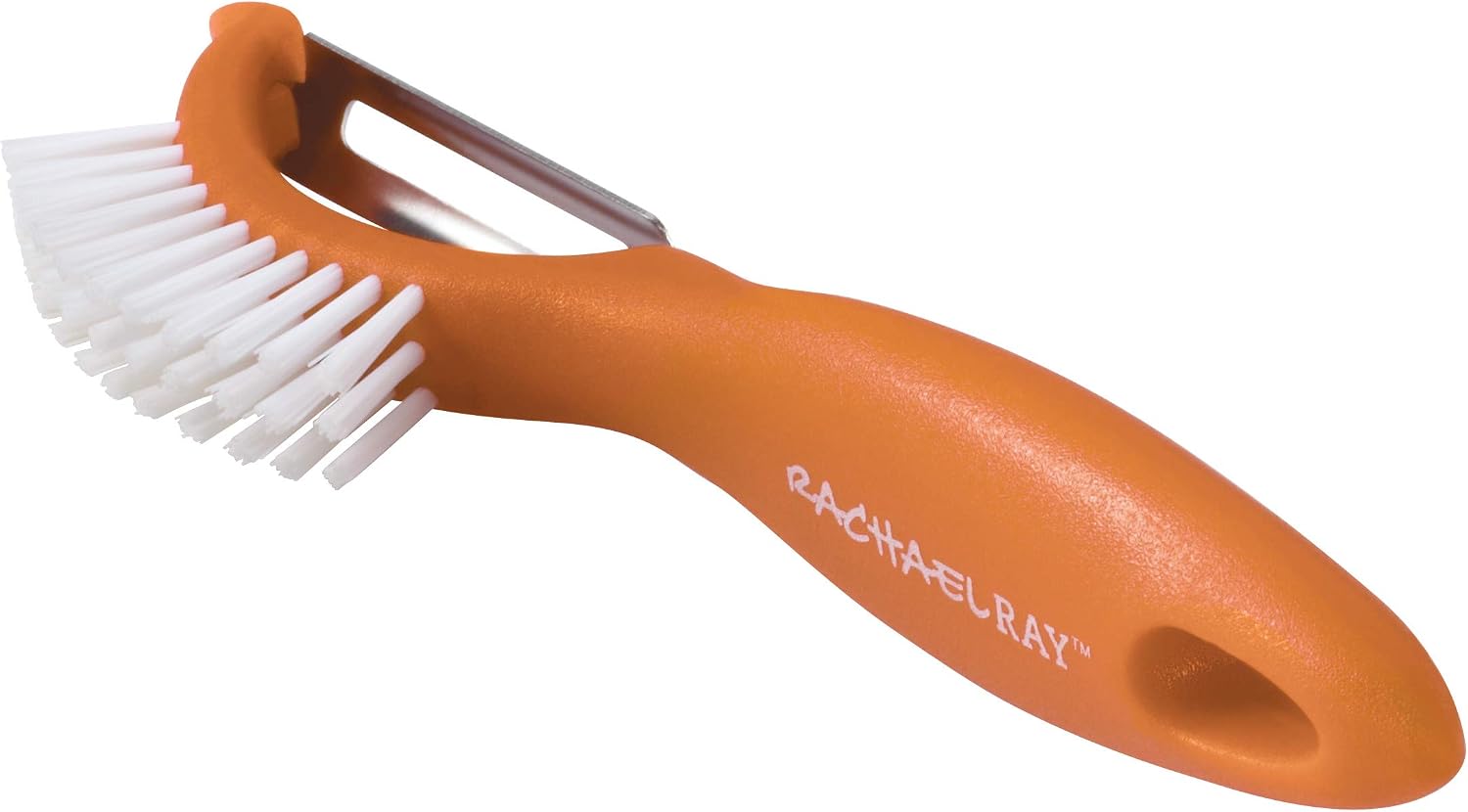 Rachael Ray Tools & Gadgets Veg-A-Peel 3-In-1 Tool, Orange - 55250