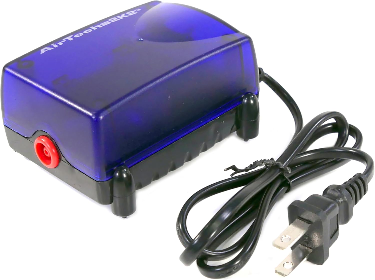 Penn-Plax Air-Tech Aquarium Air Pump | Quiet and Reliable | for Fish Tanks Up to 20 Gallons (AT2K2)