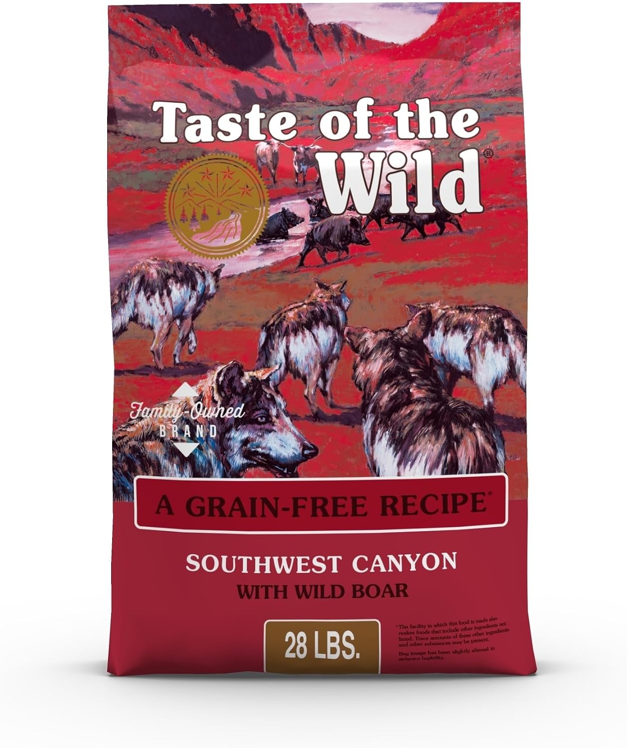 Taste of the Wild Pacific Stream Adult Dry Dog Food, Salmon, 5lb | Grain Free Recipe* | Nutrient Dense to Help Support Peak Health | Guaranteed Omega Fatty Acids to Help Support Skin & Coat