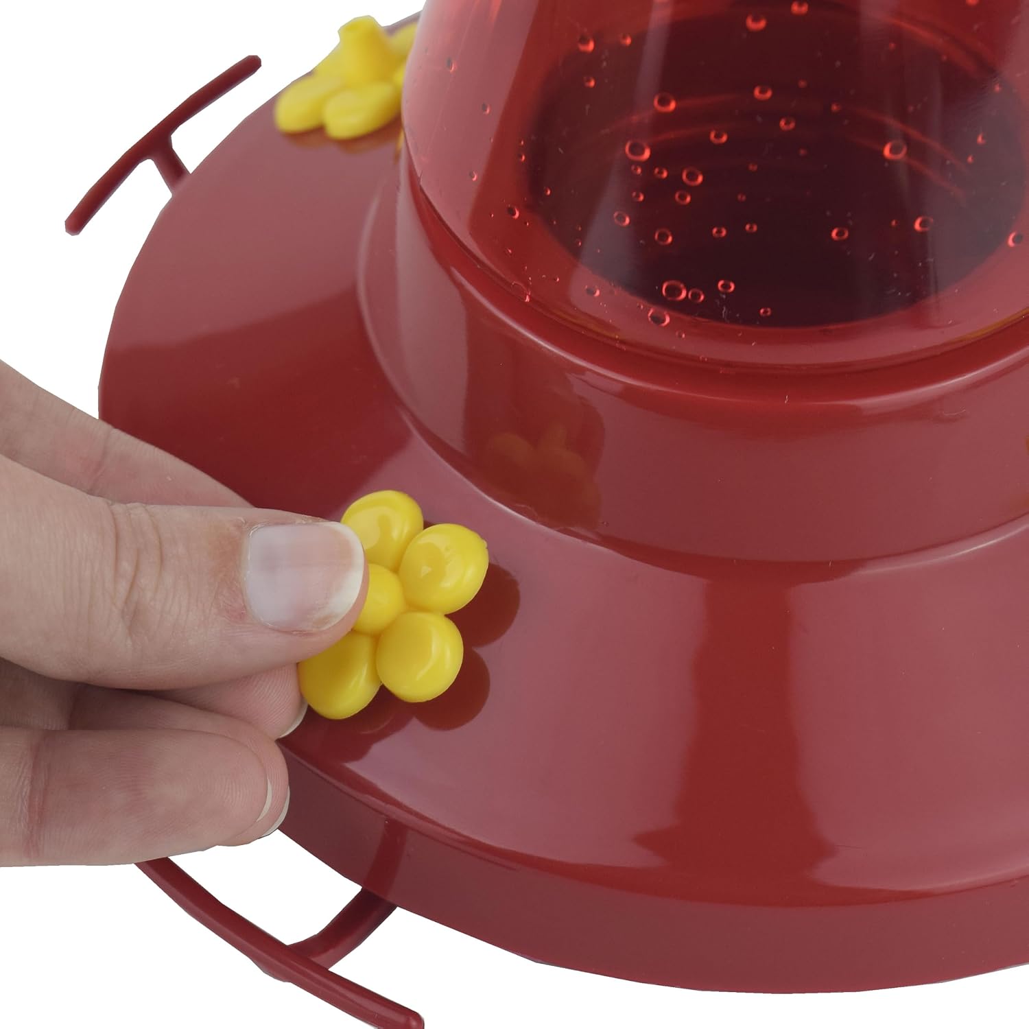 Perky Pet 202FB 9 Piece Yellow Hummingbird Feeder Replacement Flowers