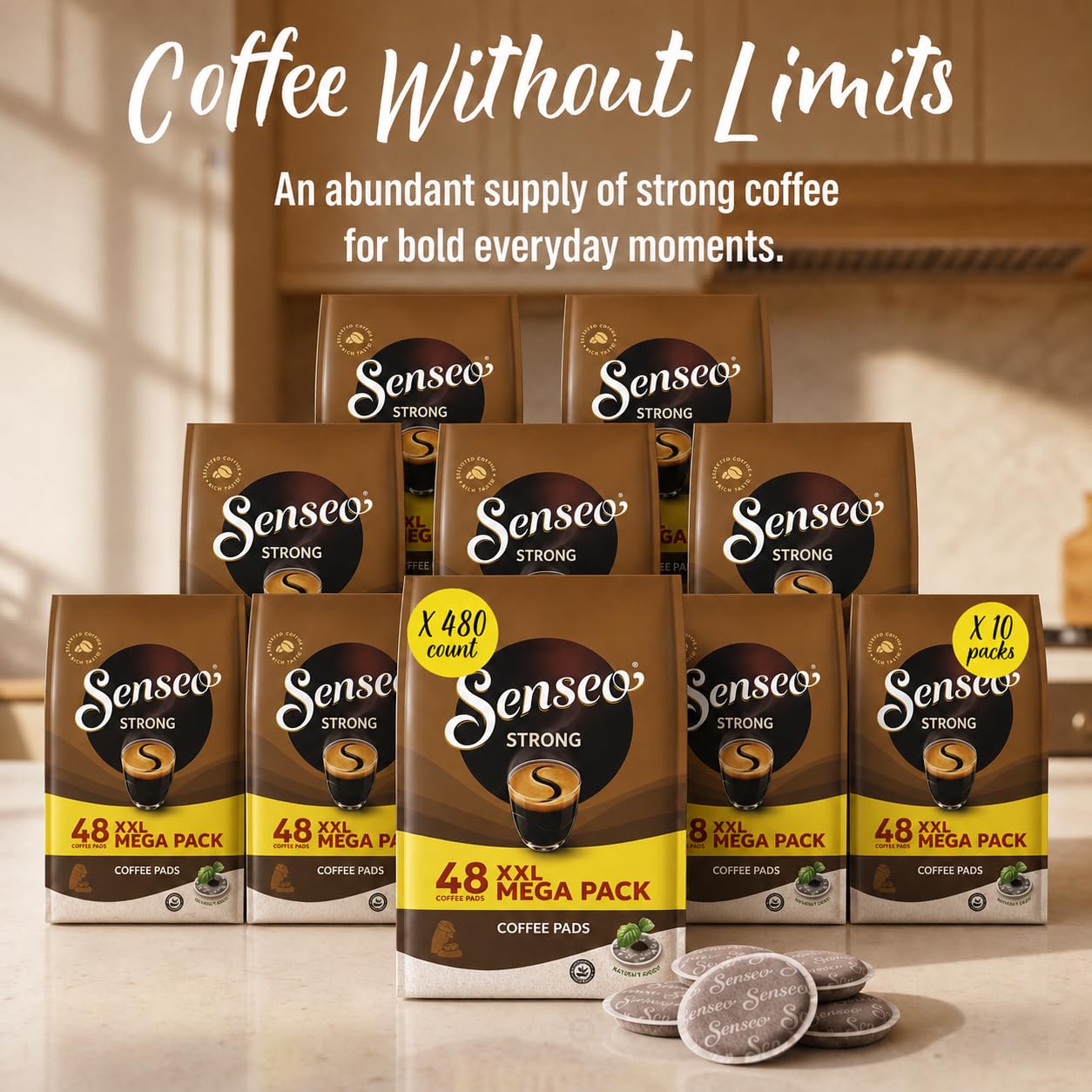 Senseo Mocca Gourmet Coffee Pods 48-count Pods
