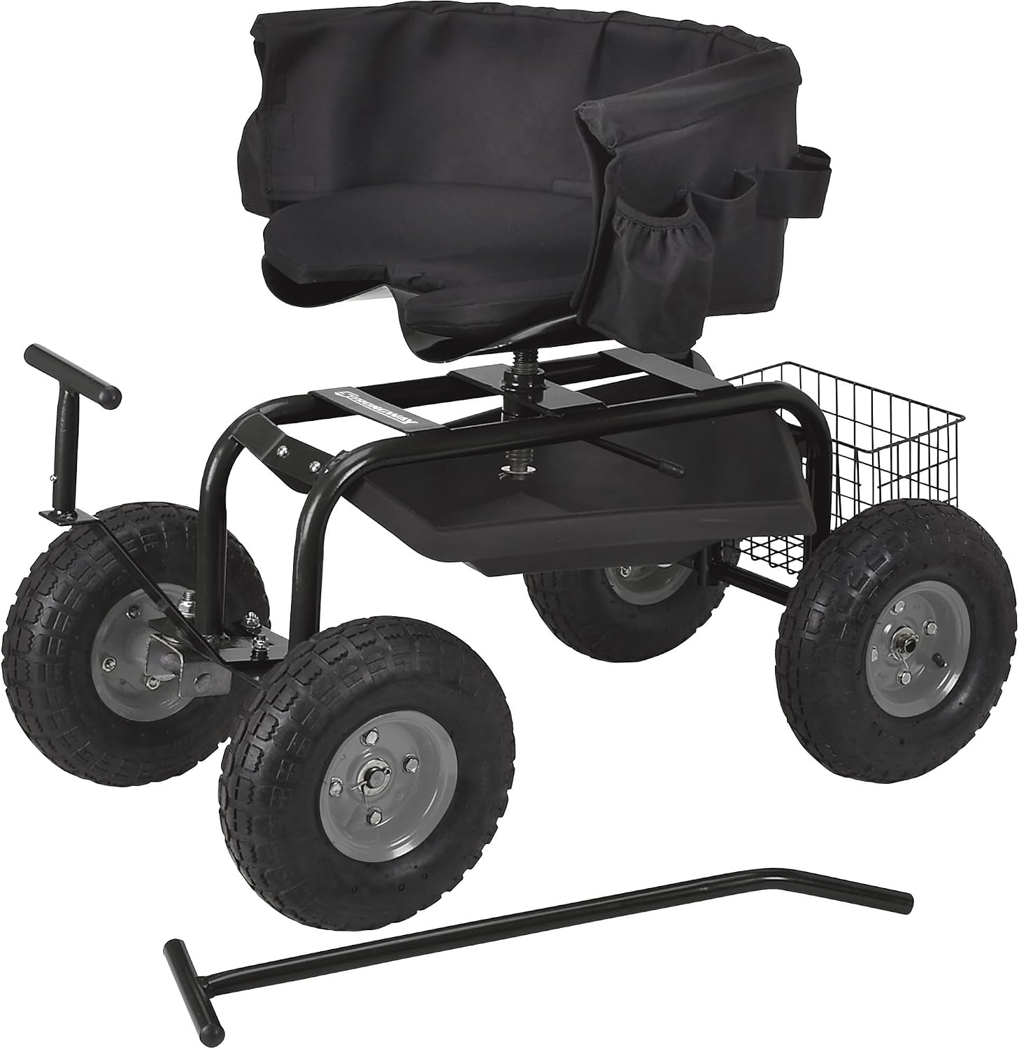 Strongway Deluxe Rolling Garden Seat with Easy Change Turnbars | Yard and acreage maintenance, Lawn and garden use, Durable outdoor operation
