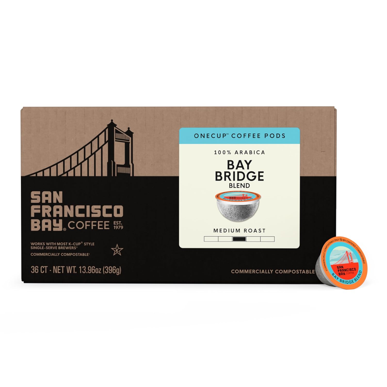 SAN FRANCISCO BAY FRENCH ROAST 24 ONE CUPS for Keurig K-Cup Brewers