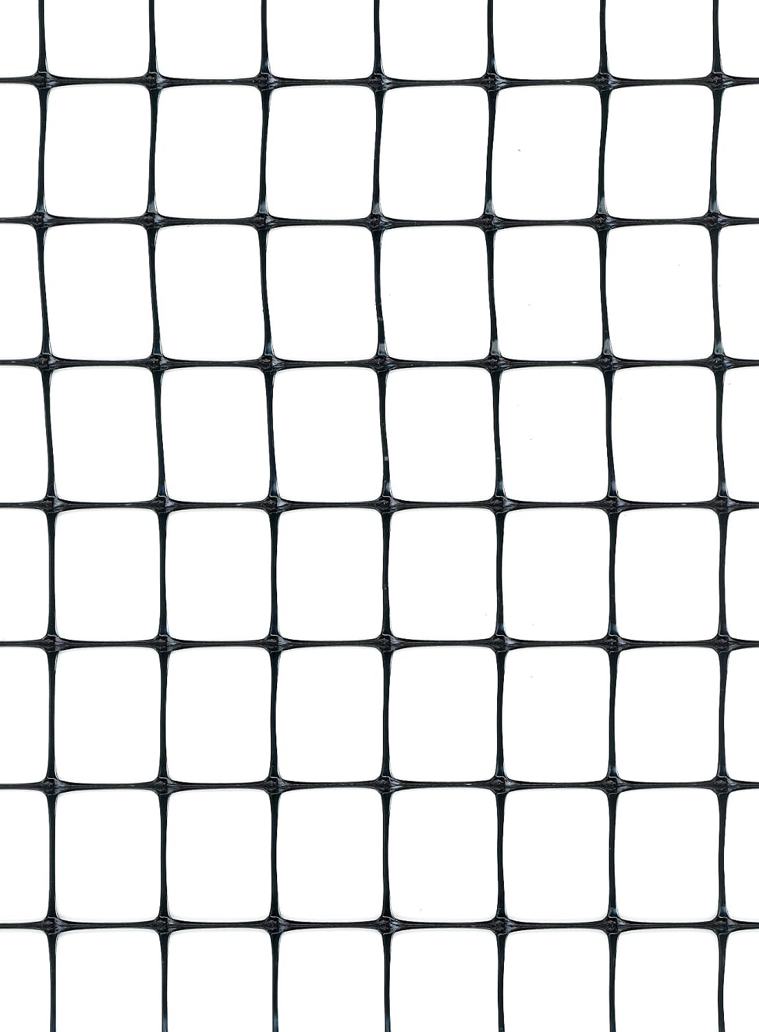 Tenax Deer Netting - Heavy Duty, 7ft Netting for Gardens - 7 Ft x 100 Ft - Black Polypropylene