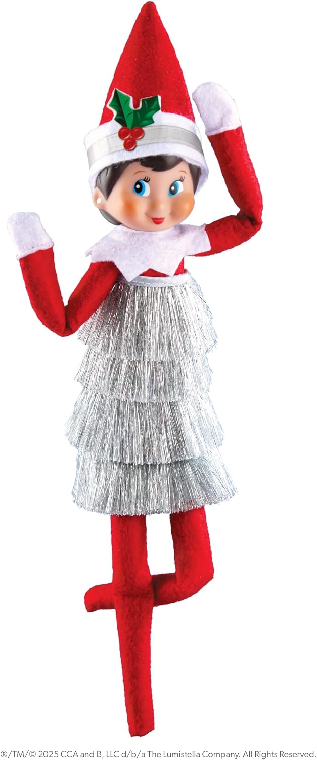 The Elf on the Shelf Claus Couture Tiny Tinsel Dress