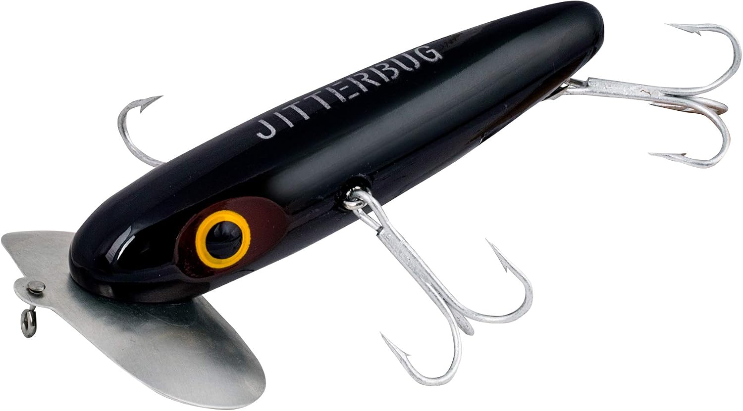 Arbogast Jitterbug Topwater Bass Fishing Lure - Excellent for Night Fishing