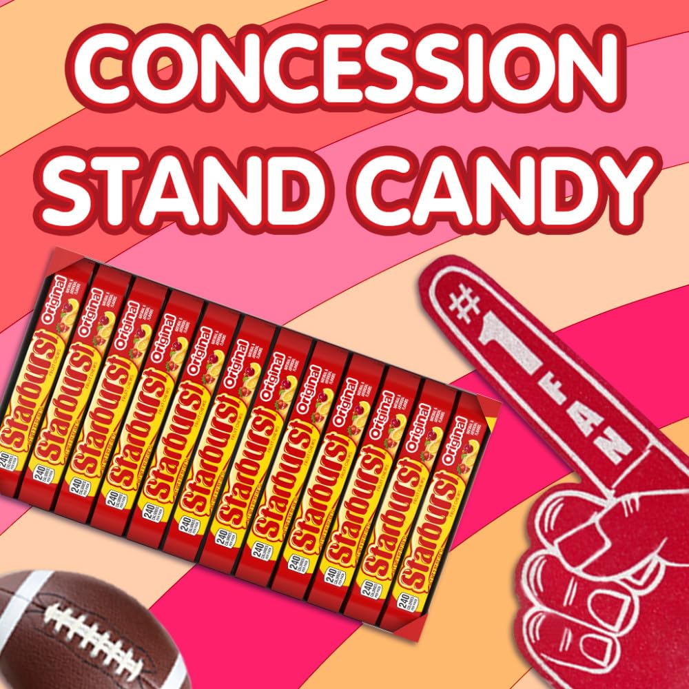 STARBURST Original Full Size Fruit Chews Chewy Candy Bulk 36 Packs, 2.07 oz | Soft fruit chews in full size packs, great for birthdays, desserts, road trips and pantry snacking, lunch box, bulk candy