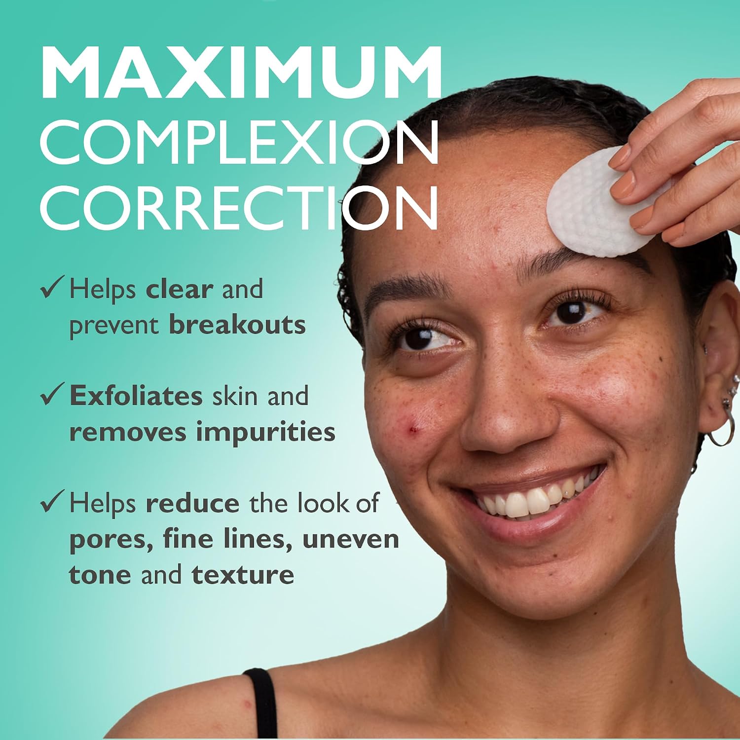 Peter Thomas Roth | Even Clearer™ Max Complexion Correction Pads for Acne and Blemishes