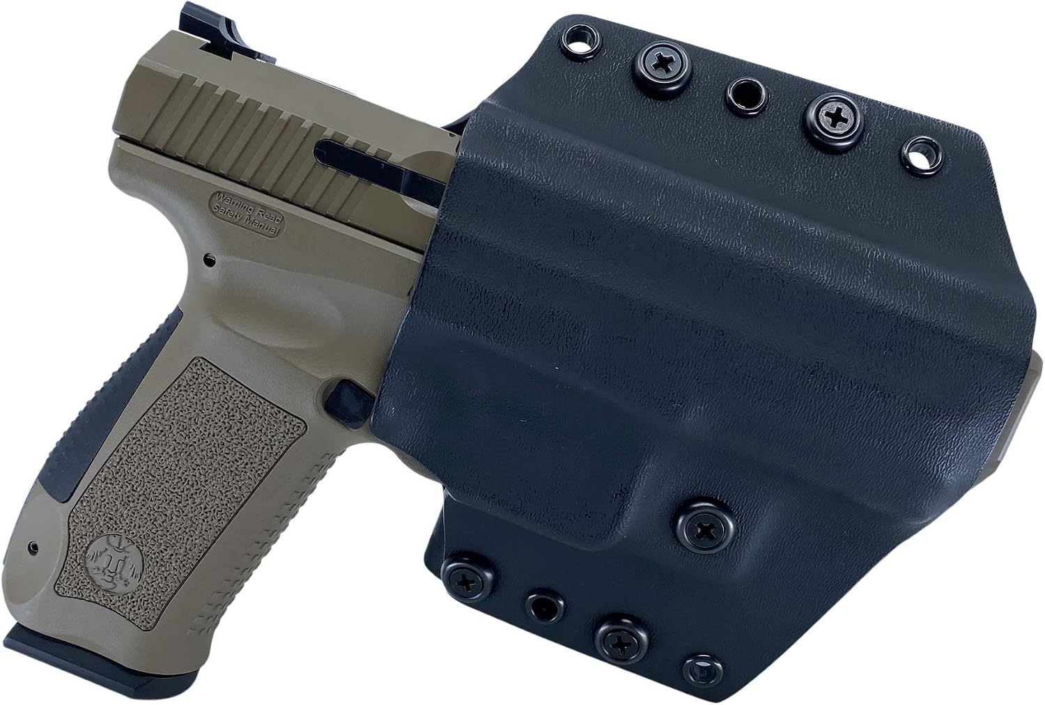 Kydex Holster – OWB and IWB Carry with Reversible Clips, Adjustable Cant and Retention – OVER 200+ MODELS AVAILABLE, Glock, Sig Sauer, CZ, FN, Smith & Wesson, Springfield, TTI & MORE